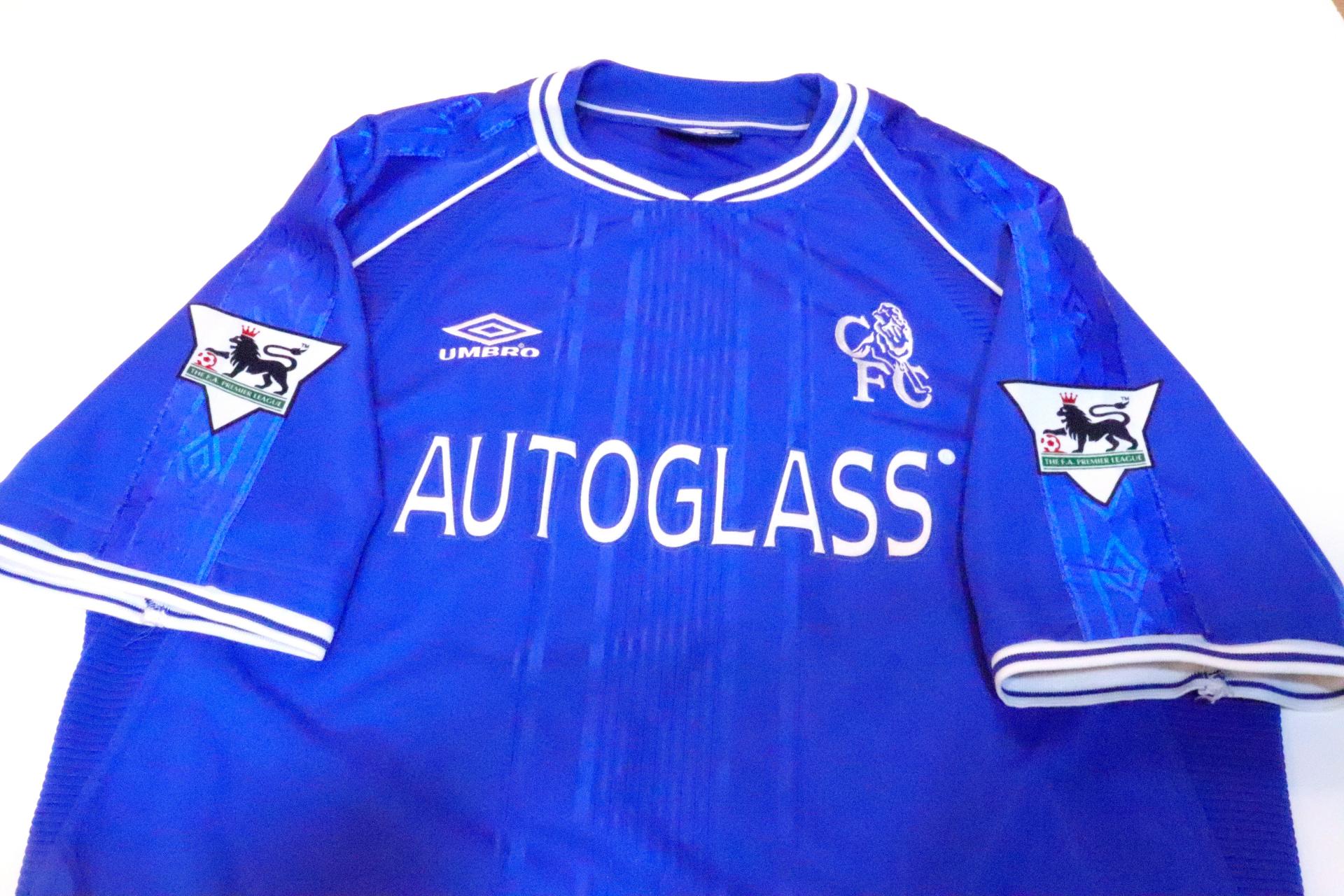 1999-2000 Chelsea Home S/S #25 Zola - XL