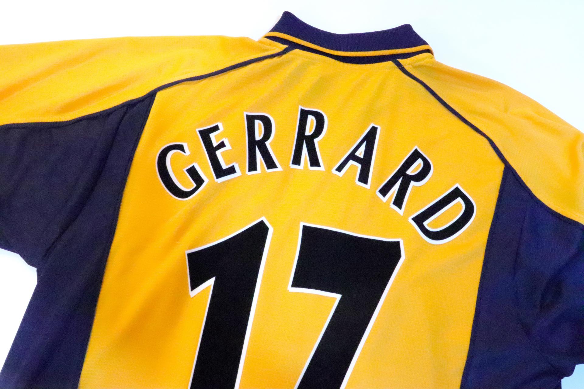 2000-2001 Liverpool Away S/S #17 Gerrard - M