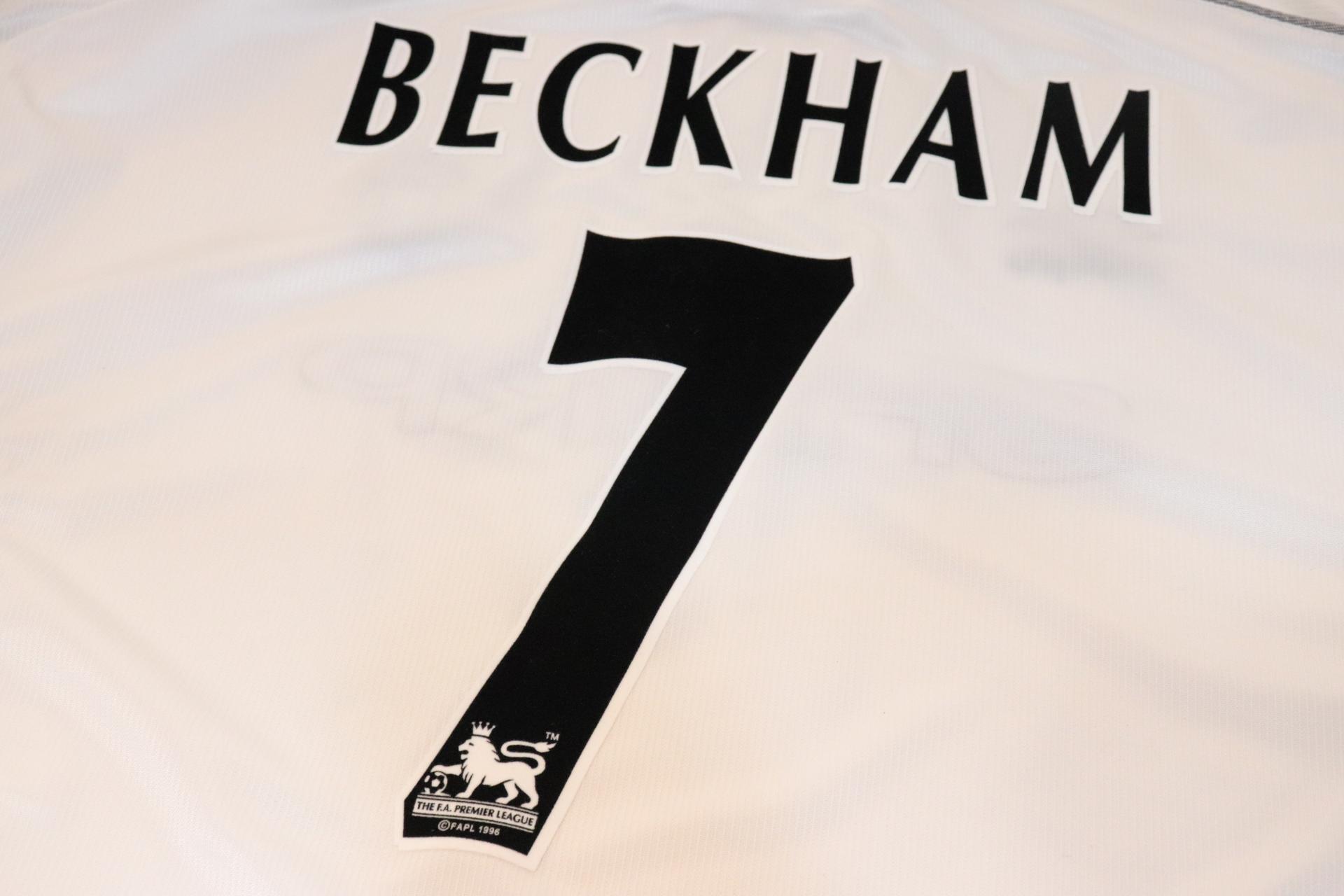 1999-2000 Manchester Utd 3rd S/S #7 Beckham - XXL