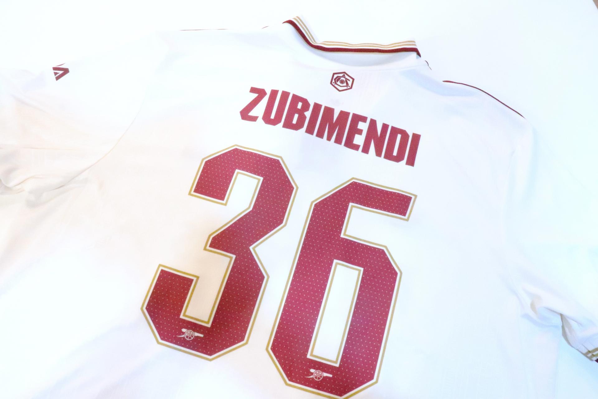 2025-2026 Arsenal 3rd S/S #36 Zubimendi (Official) - XXL