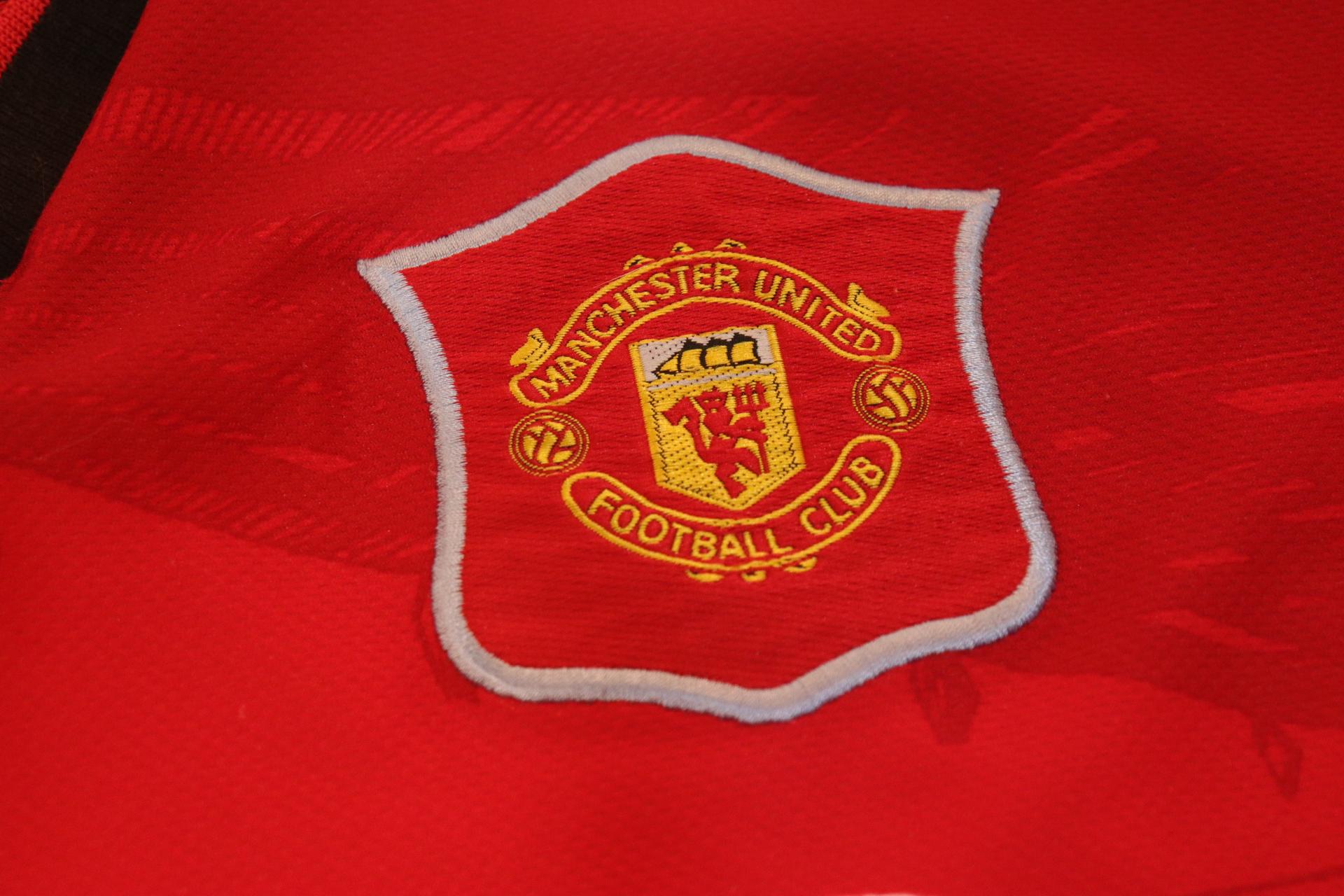 1994-1996 Manchester Utd Home S/S #24 Beckham - XXL