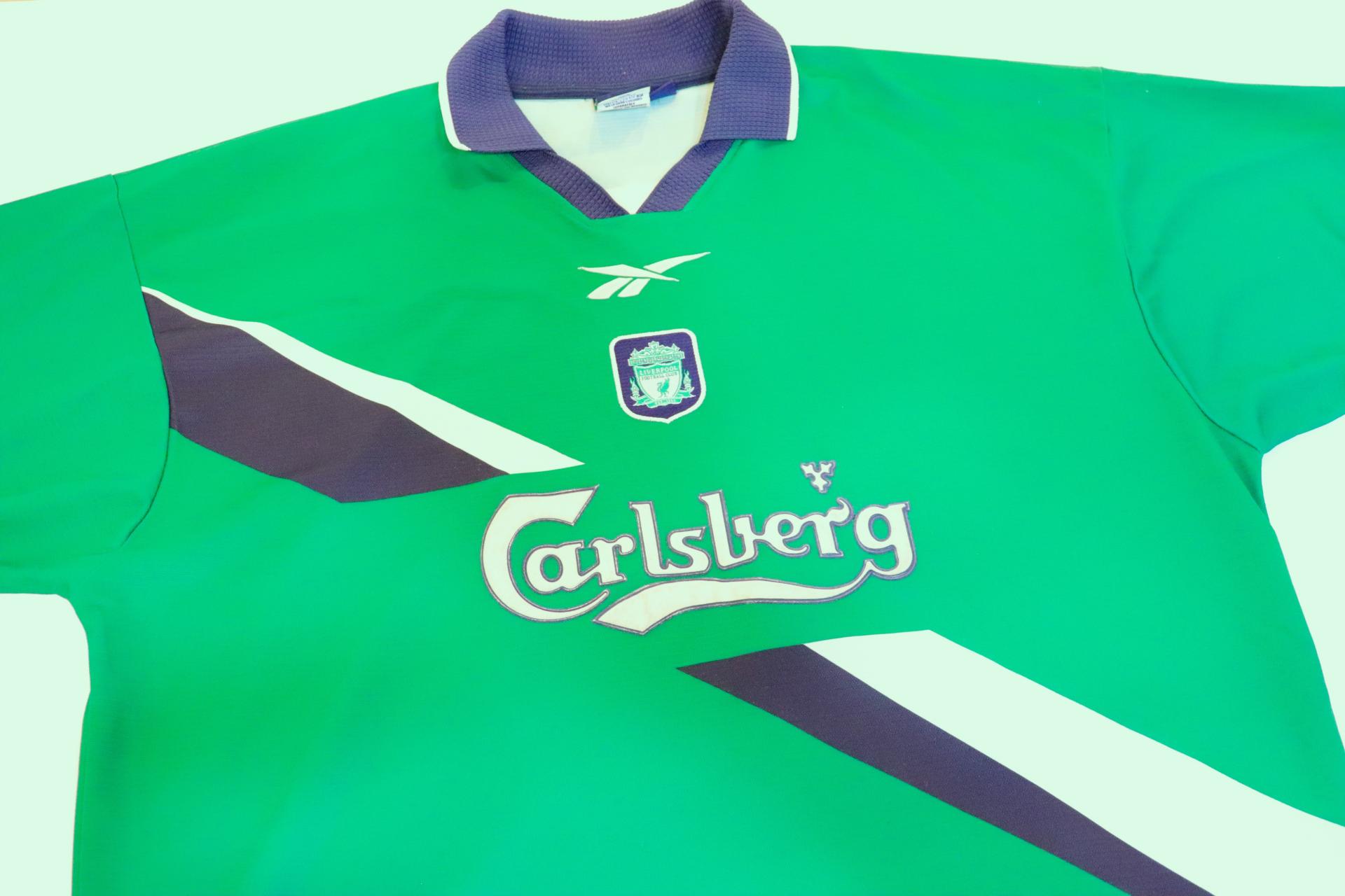 1999-2000 Liverpool Away S/S #28 Gerrard - L