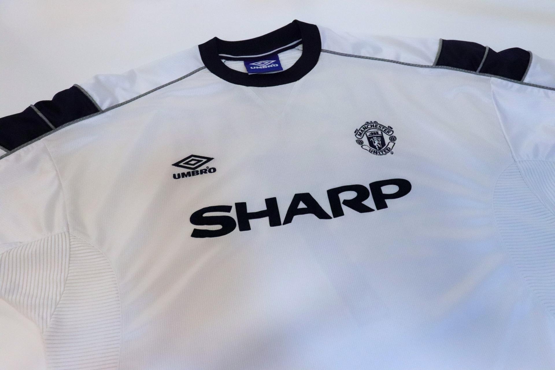 1999-2000 Manchester Utd 3rd S/S #7 Beckham - XXL