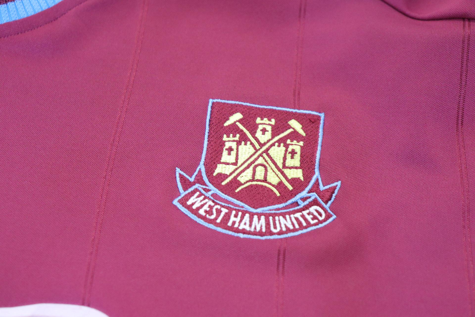 2003-2004 West Ham Home L/S #6 Carrick - L