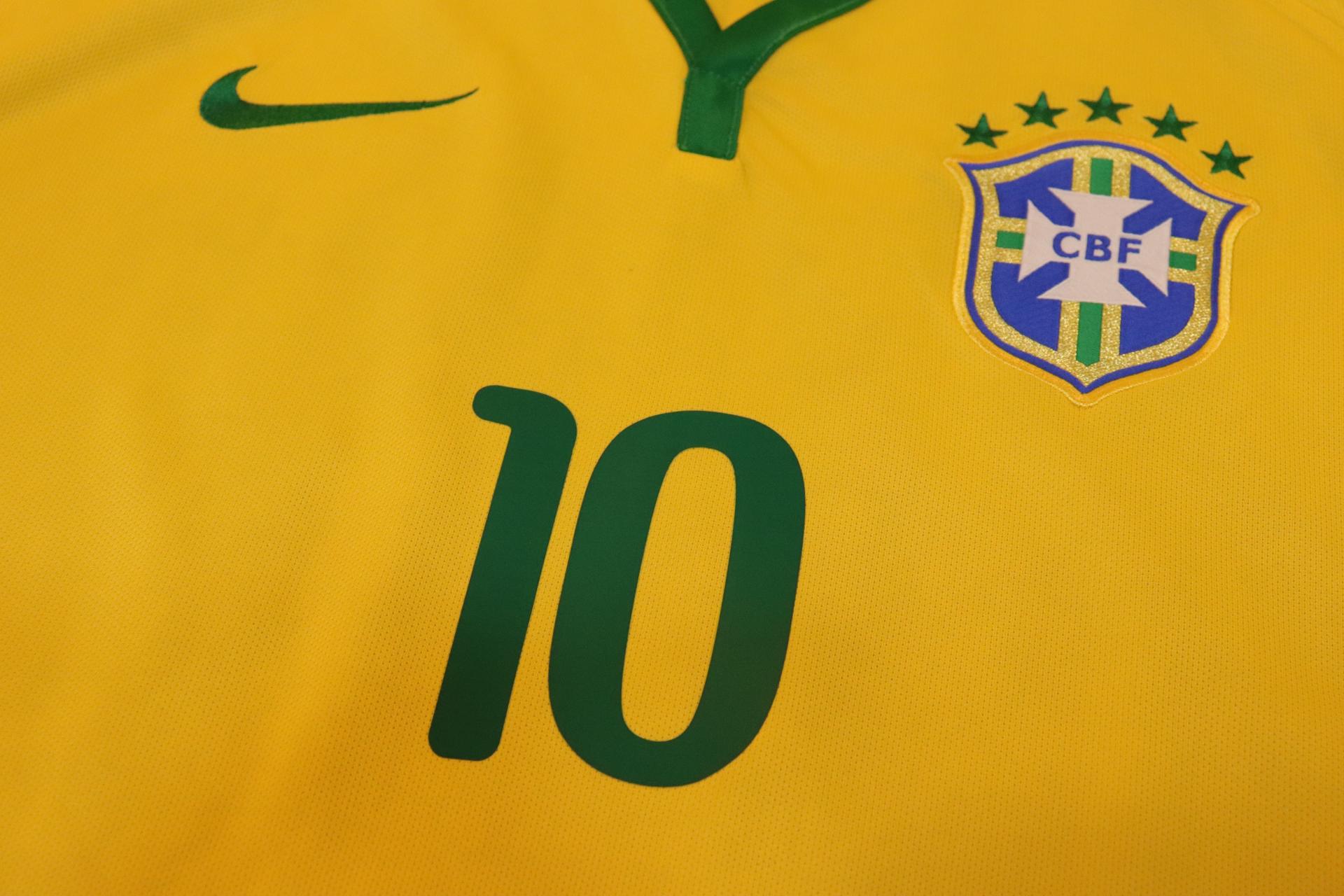 2014-2016 Brazil Home S/S #10 Neymar Jr - XXL