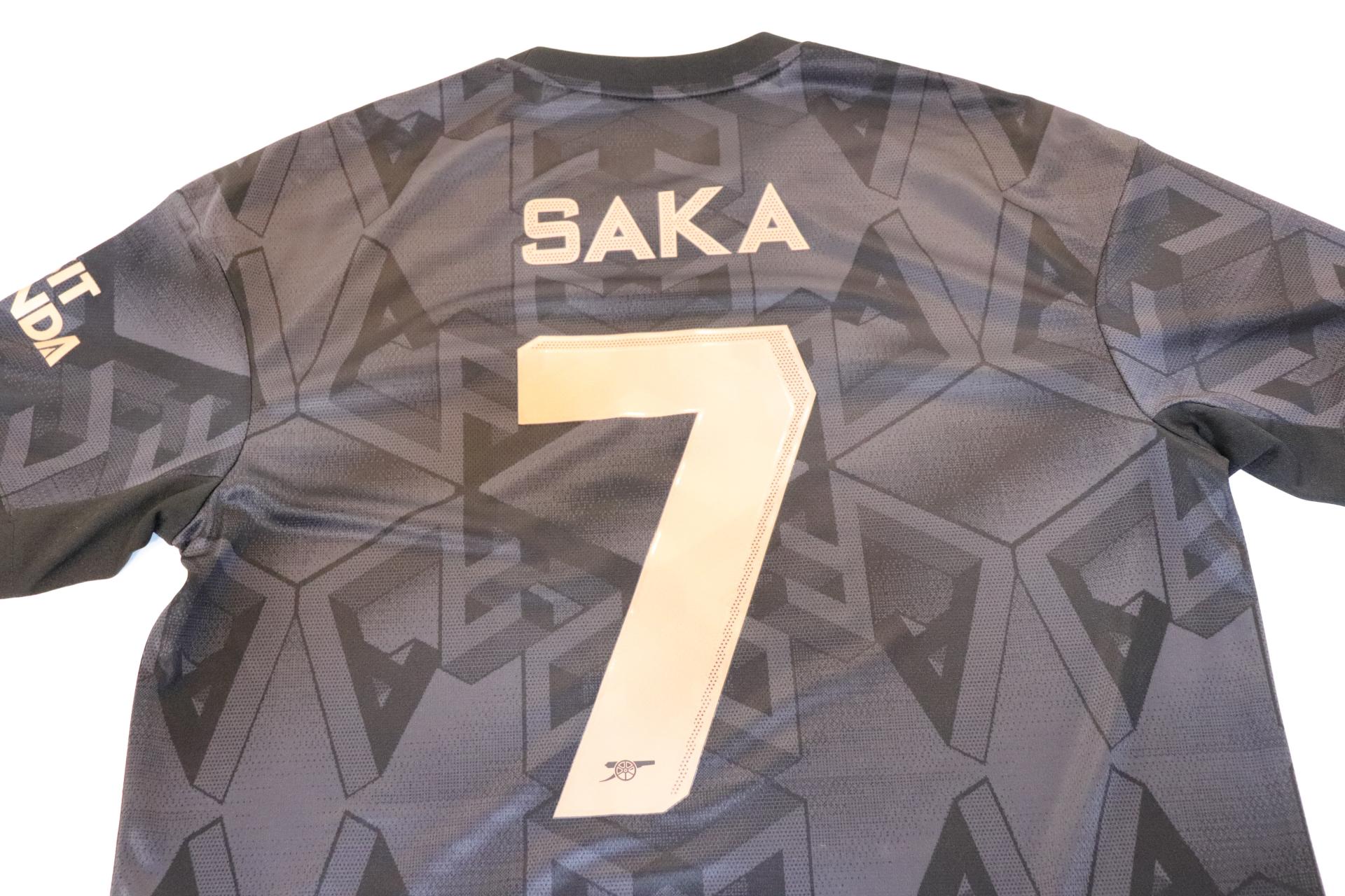 2022-2023 Arsenal Away S/S #7 Saka (Official) - M