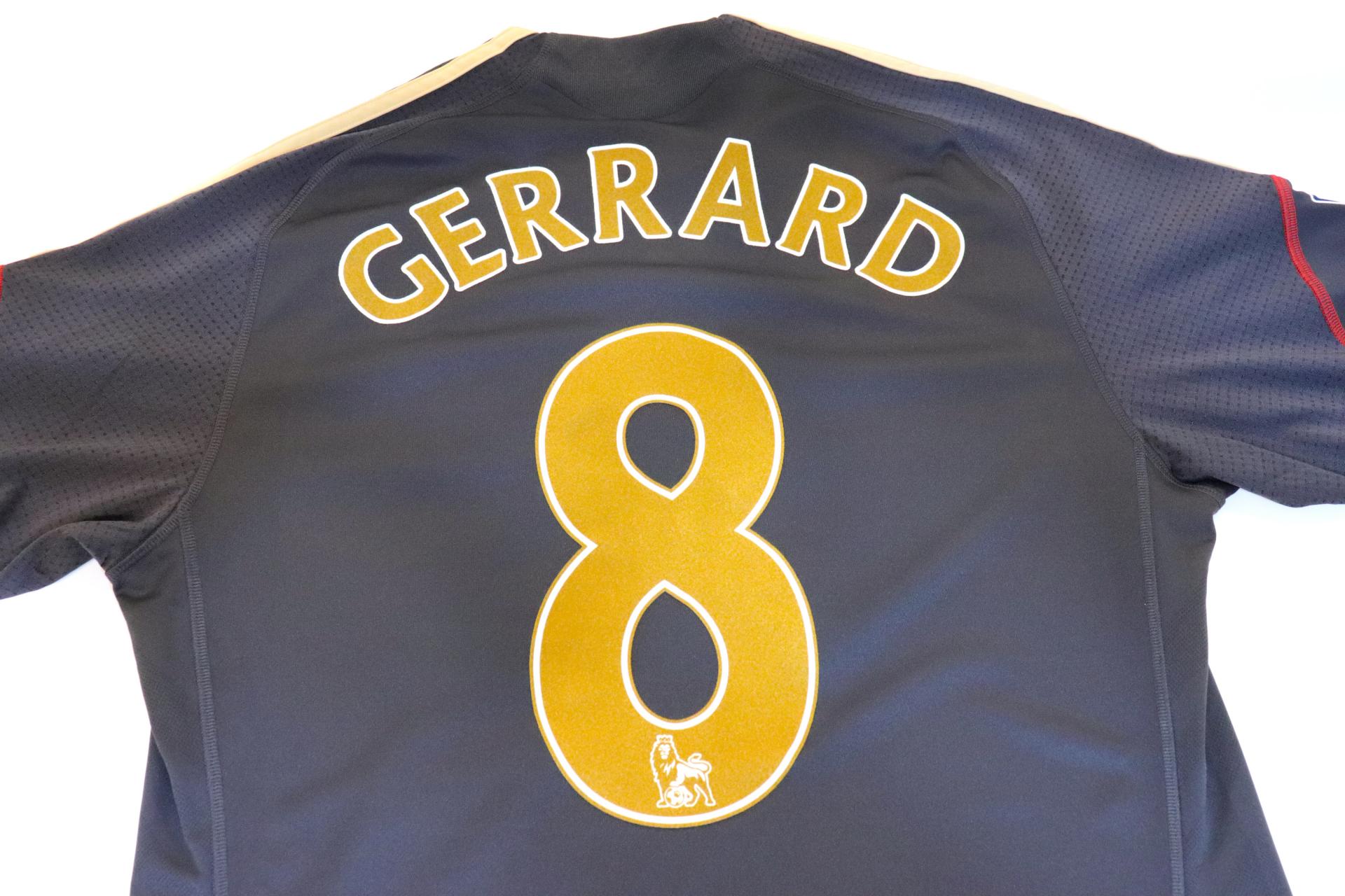 2009-2010 Liverpool Away S/S #8 Gerrard - M