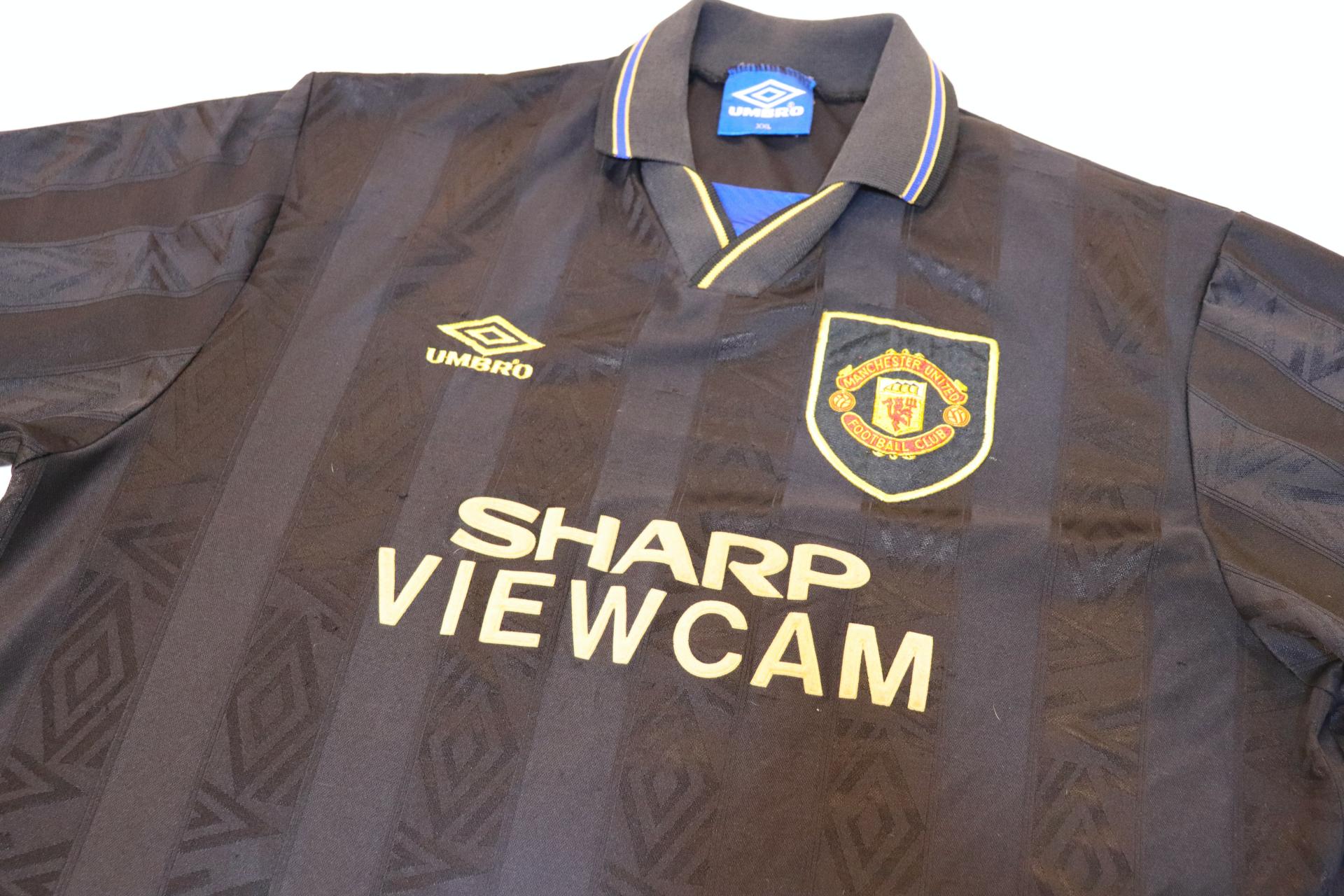 1993-1994 Manchester Utd Away S/S #7 Cantona - XXL