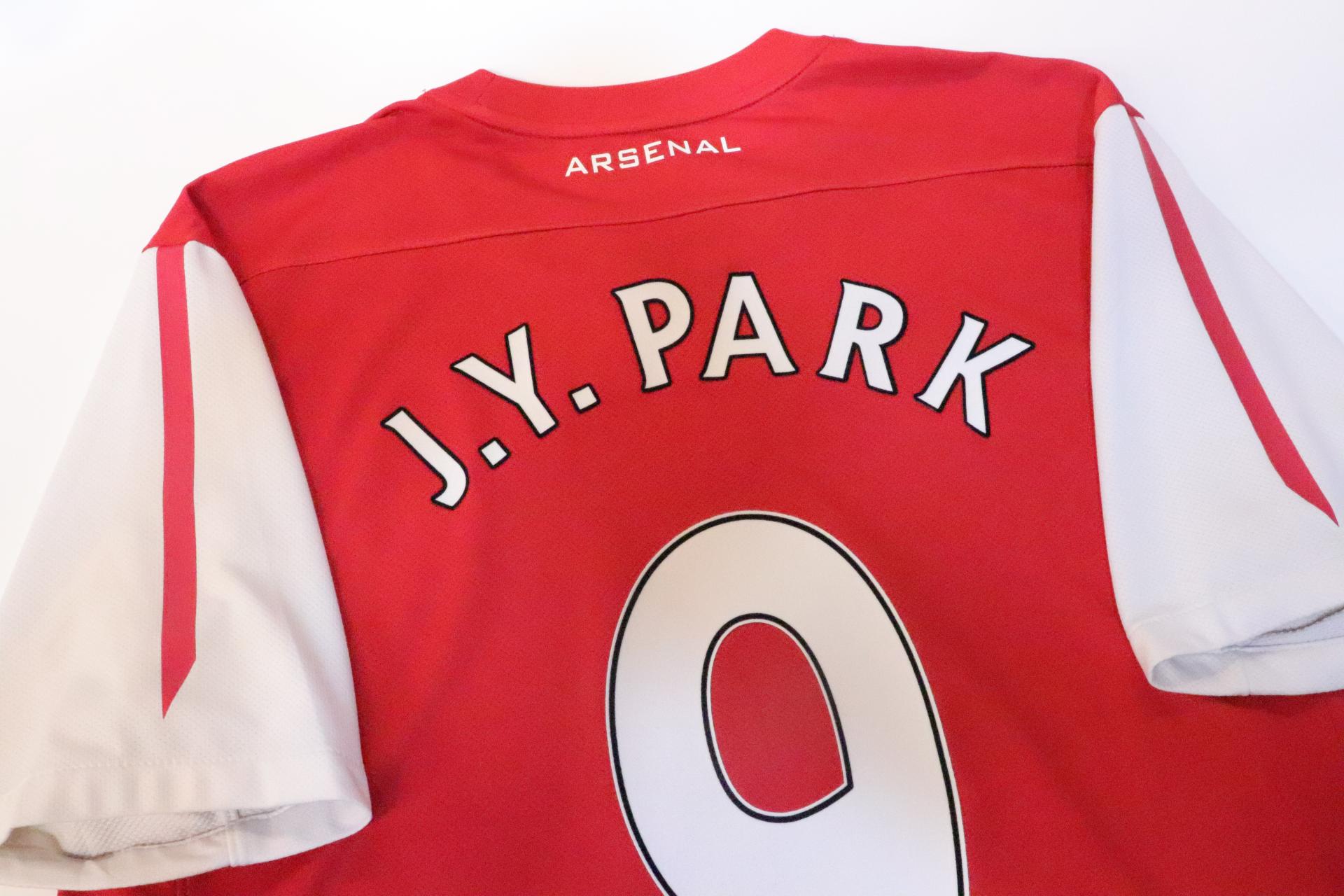 2011-2012 Arsenal Home S/S #9 J.Y. Park - L