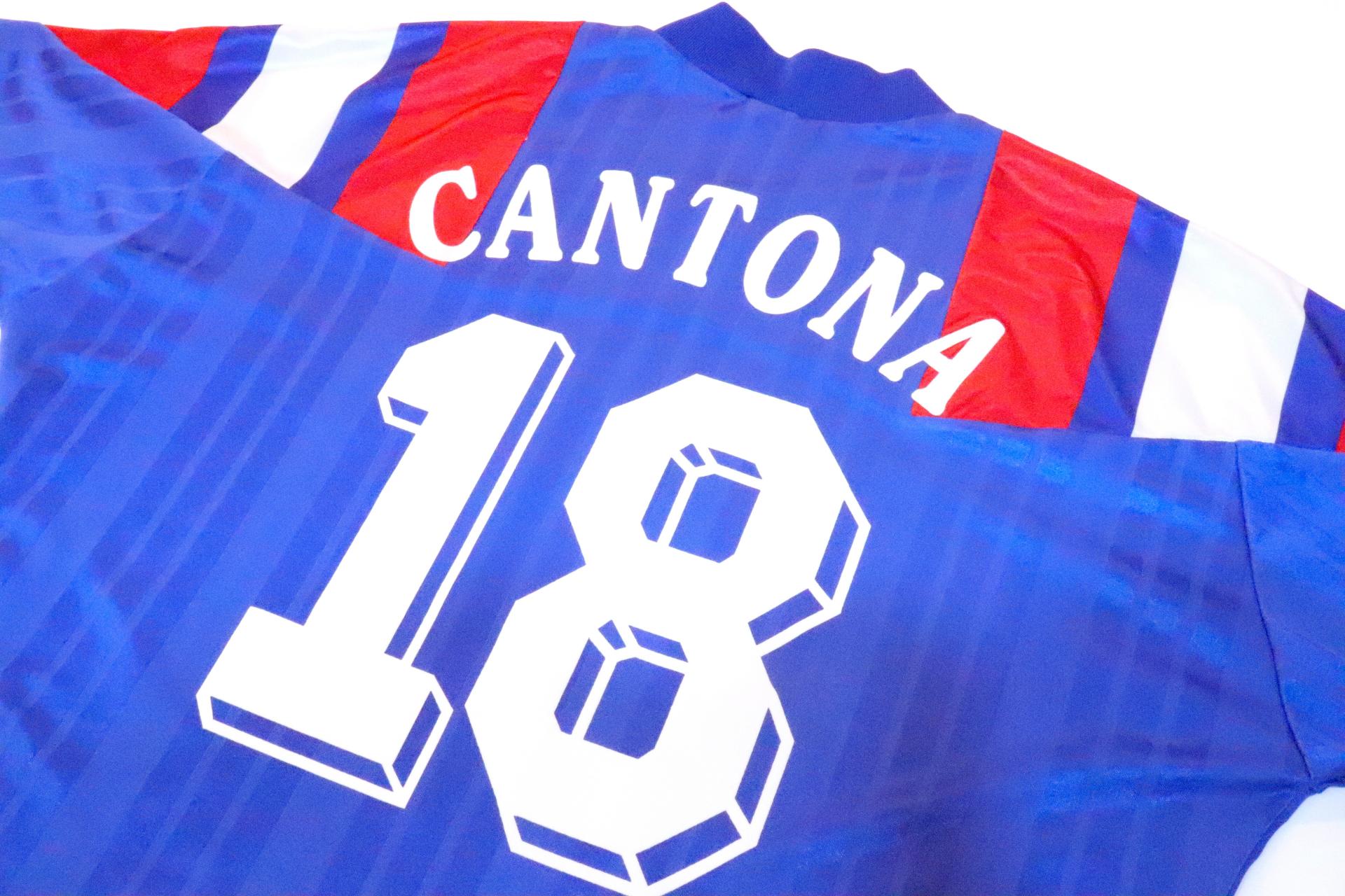 1992-1994 France Home S/S #18 Cantona - XL