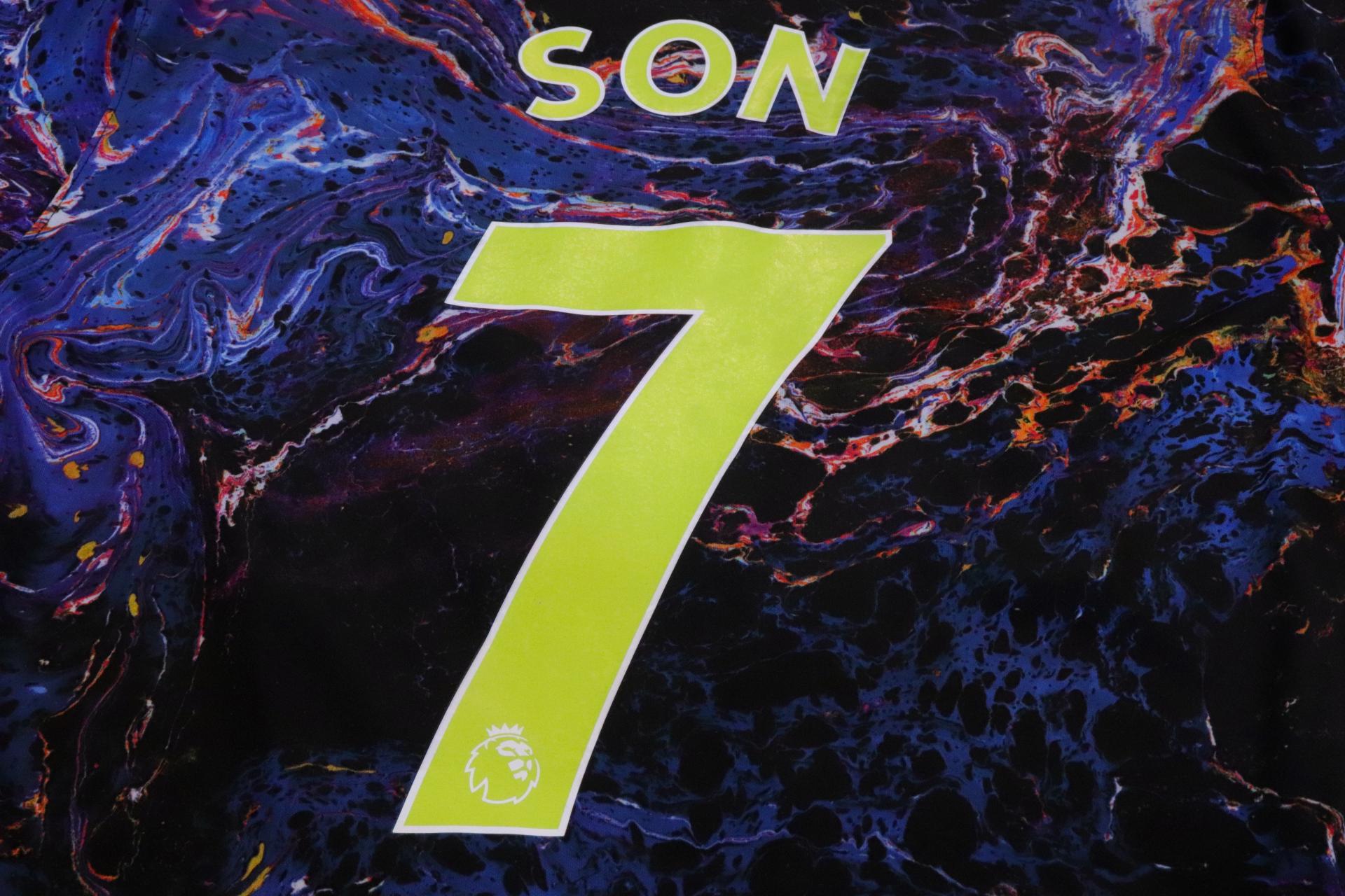 2021-2022 Tottenham Away S/S #7 Son (Official) - L