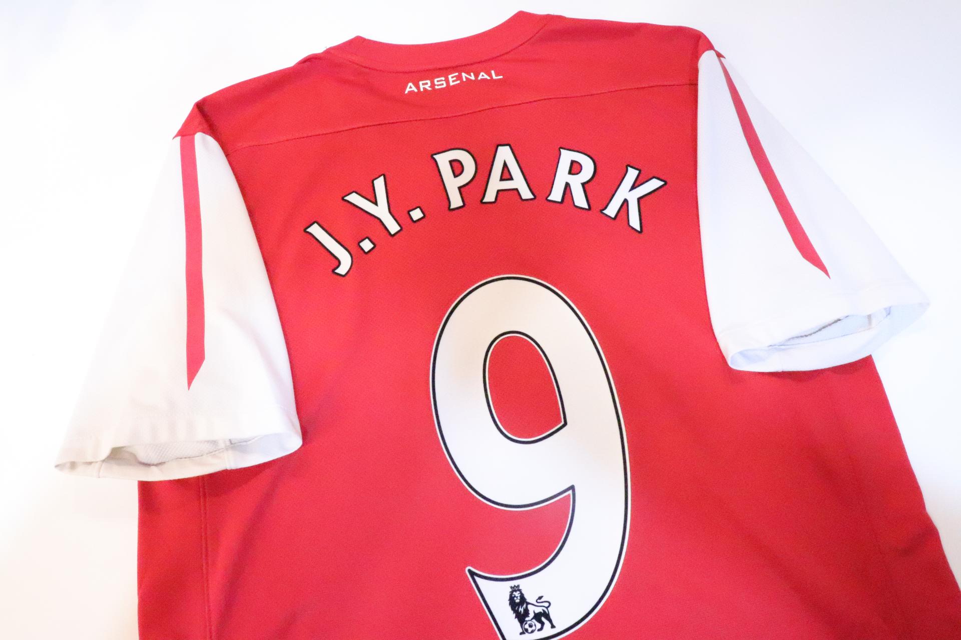 2011-2012 Arsenal Home S/S #9 J.Y. Park - L