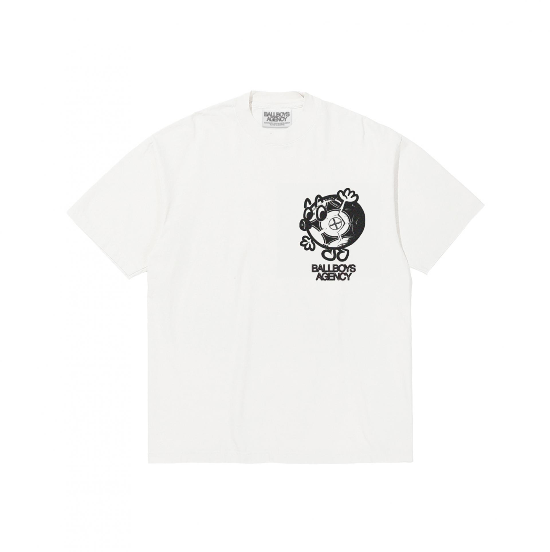 Ballboys Agency Logo Tee - White