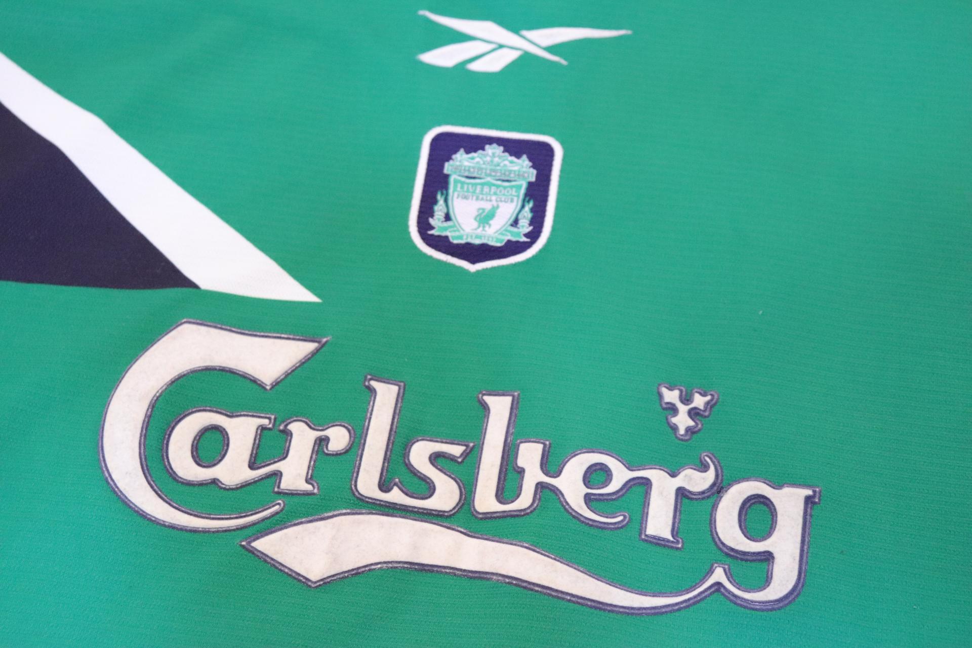 1999-2000 Liverpool Away S/S #28 Gerrard - L