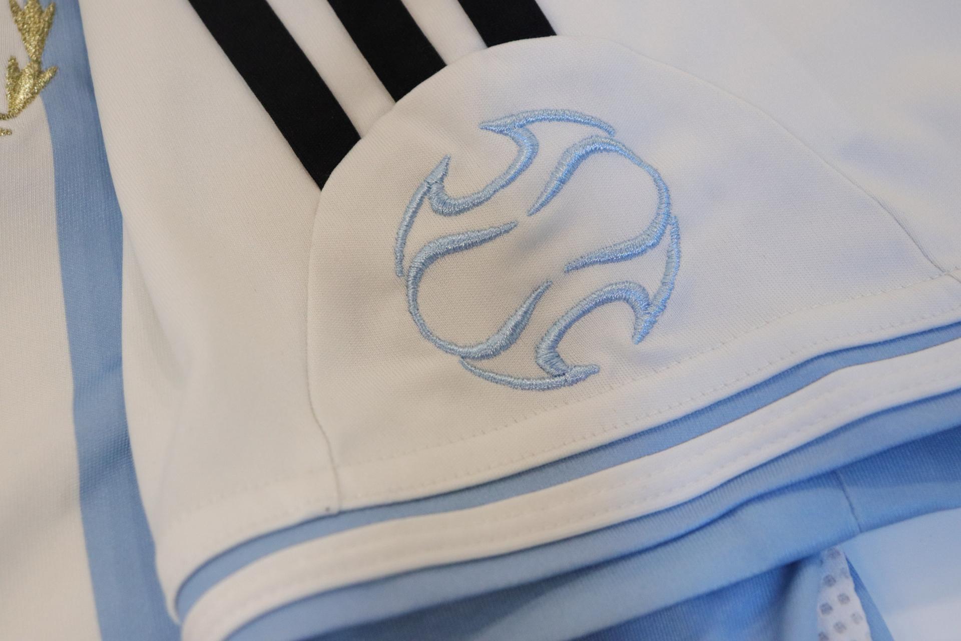 2006-2008 Argentina Home S/S #19 Messi - L