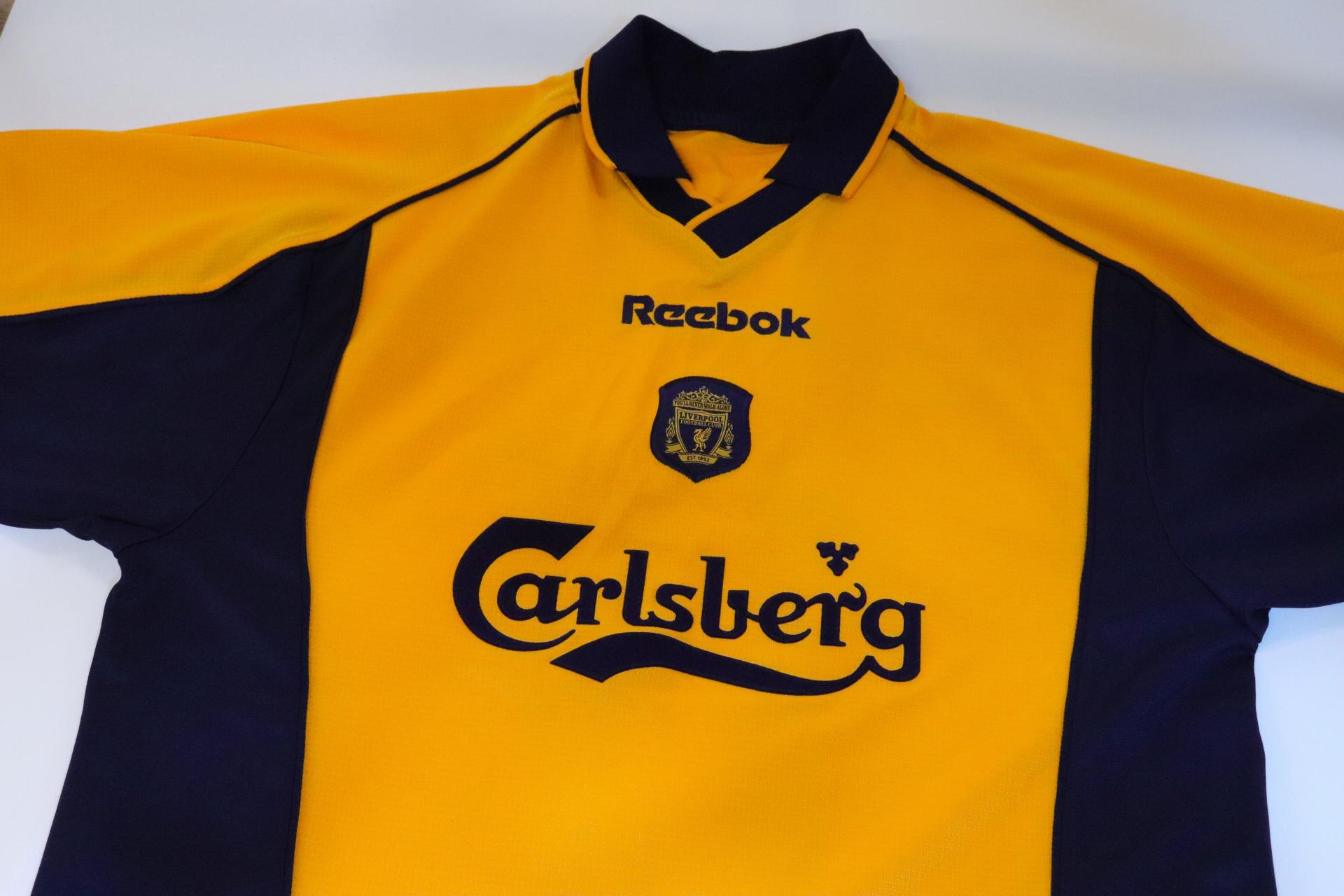 2000-2001 Liverpool Away S/S #17 Gerrard - M