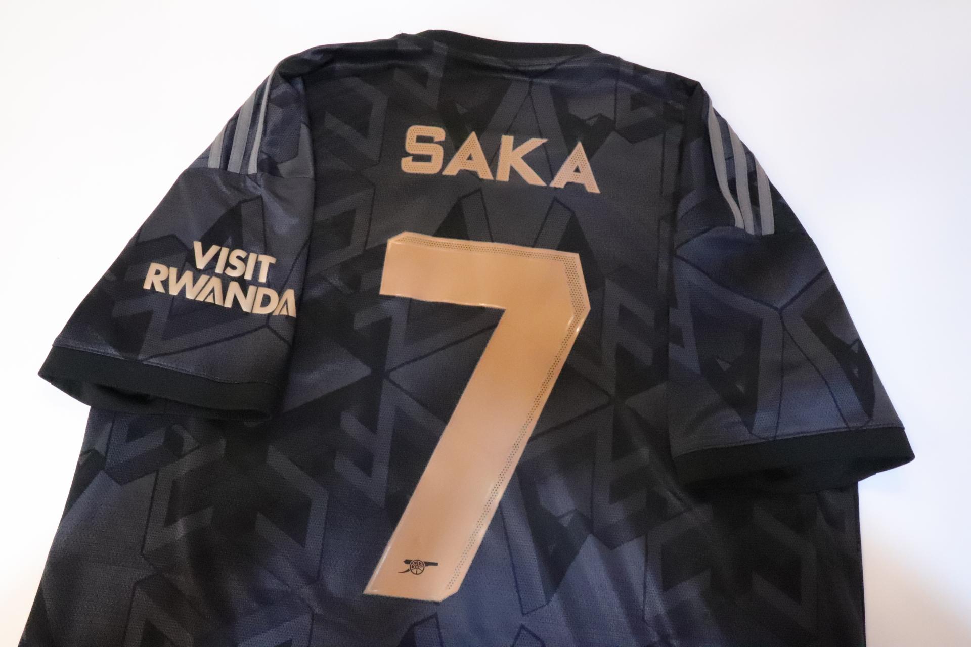 2022-2023 Arsenal Away S/S #7 Saka (Official) - L