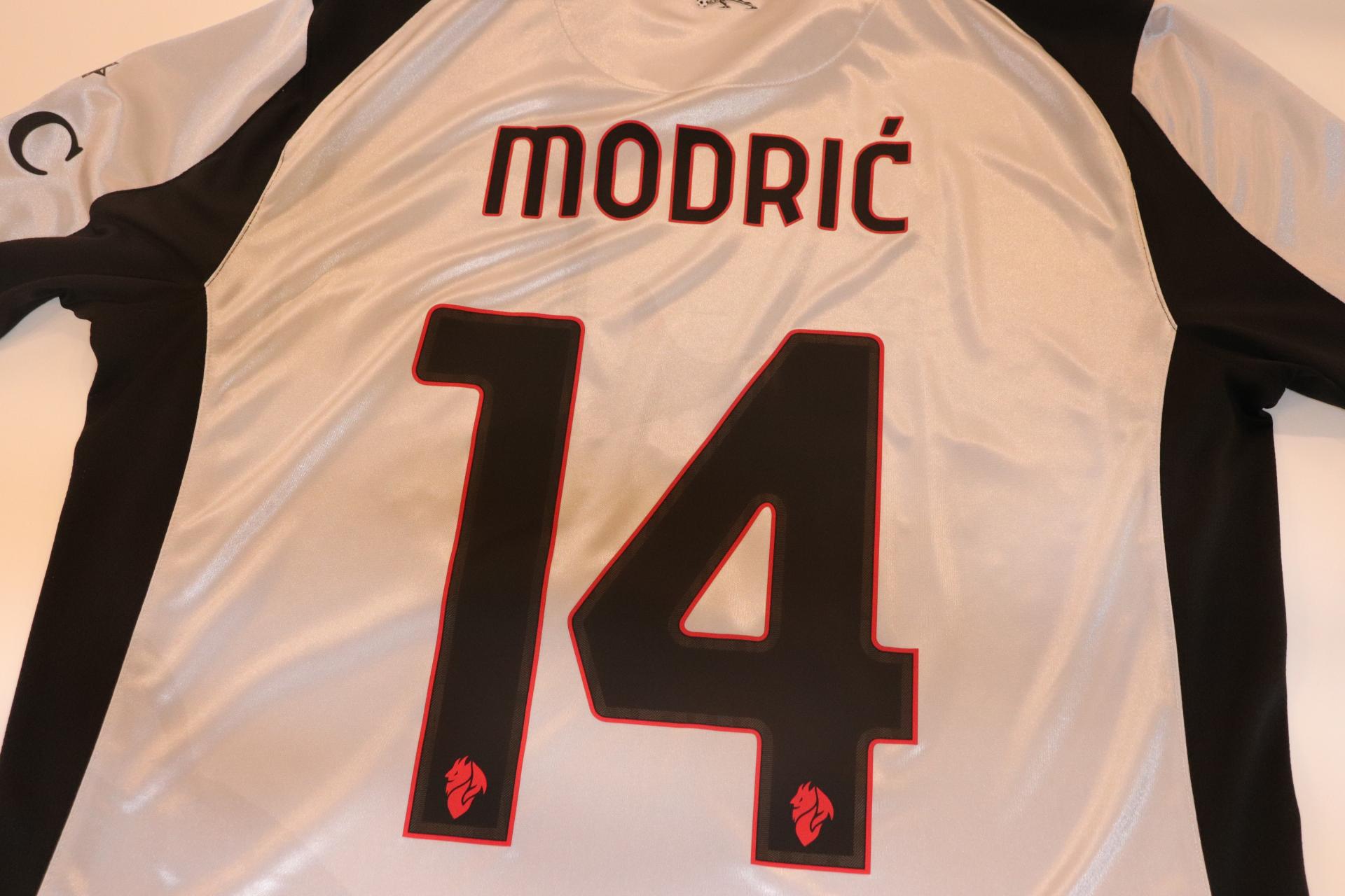 2025-2026 AC Milan 4th x SLAM JAM L/S #14 Modric (Official) - XXL