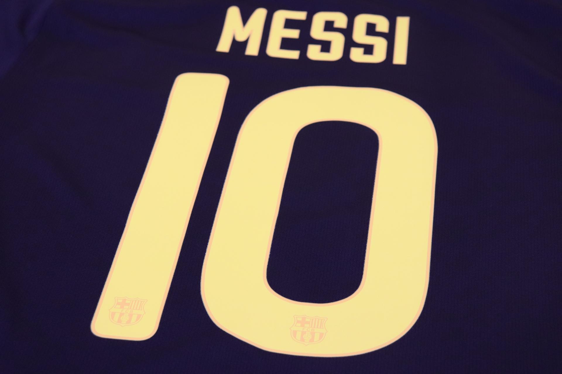 2011-2012 Barcelona Away S/S #10 Messi - L