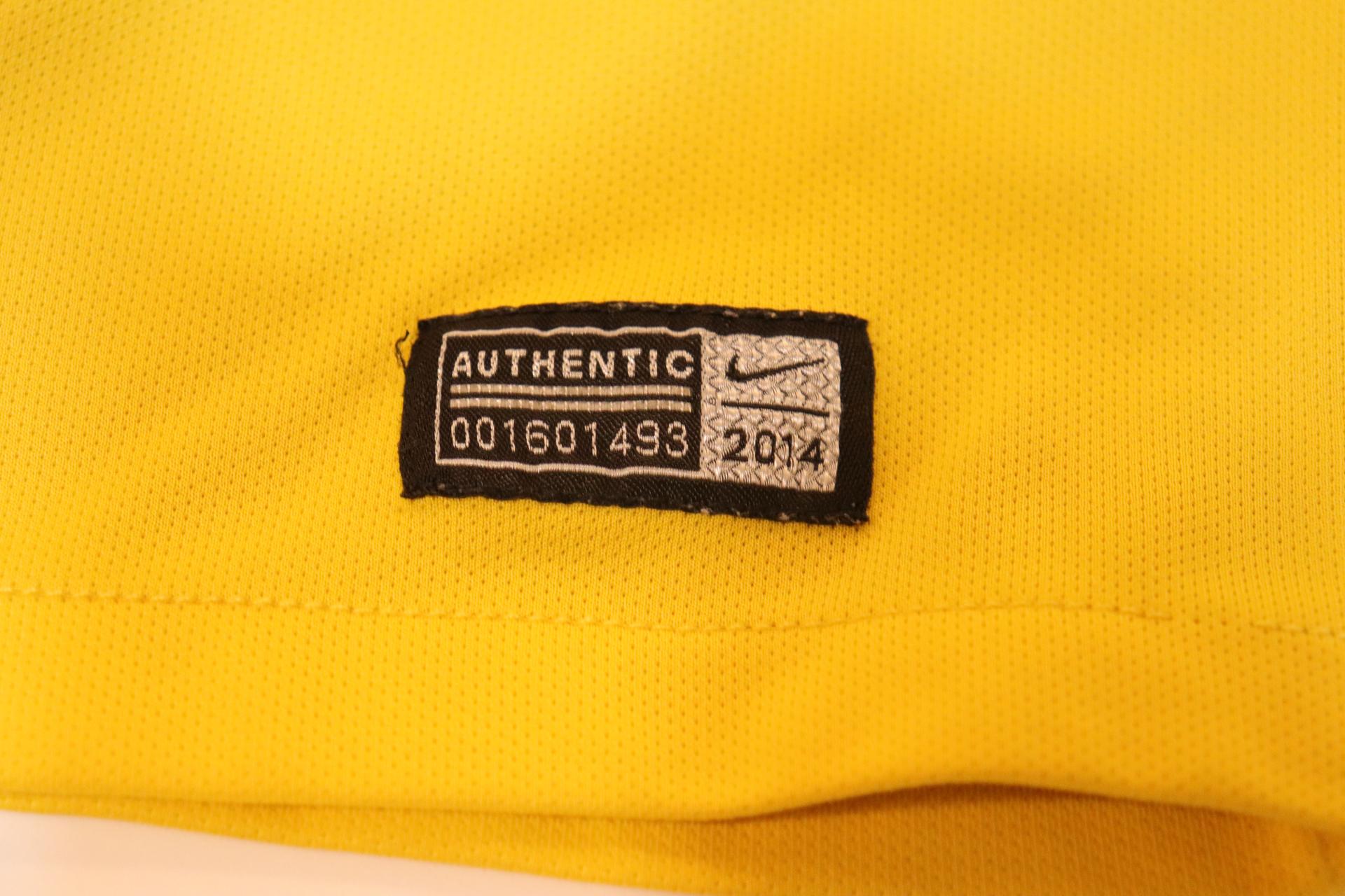 2014-2016 Brazil Home S/S #10 Neymar Jr - XXL