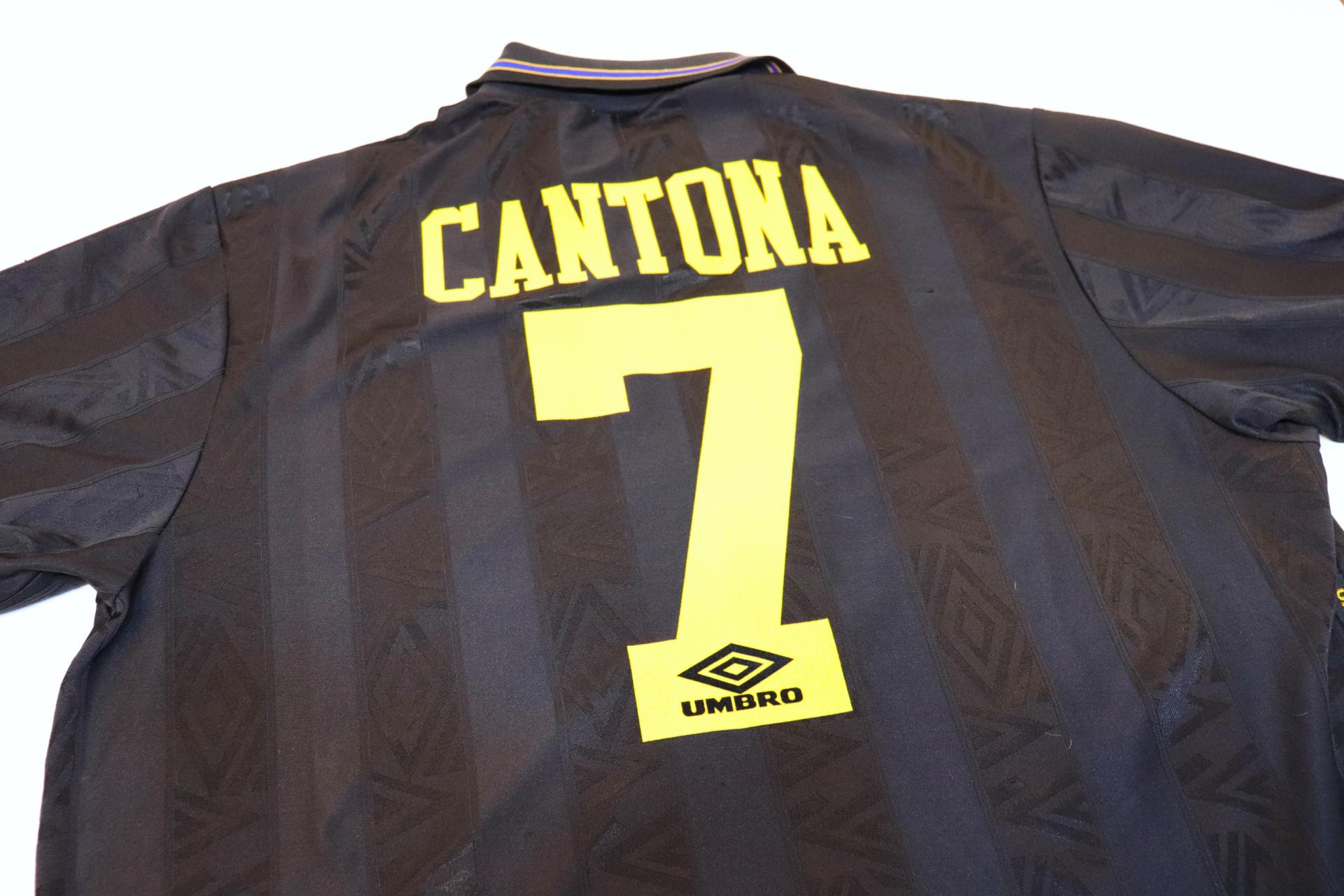 1993-1994 Manchester Utd Away S/S #7 Cantona - XXL