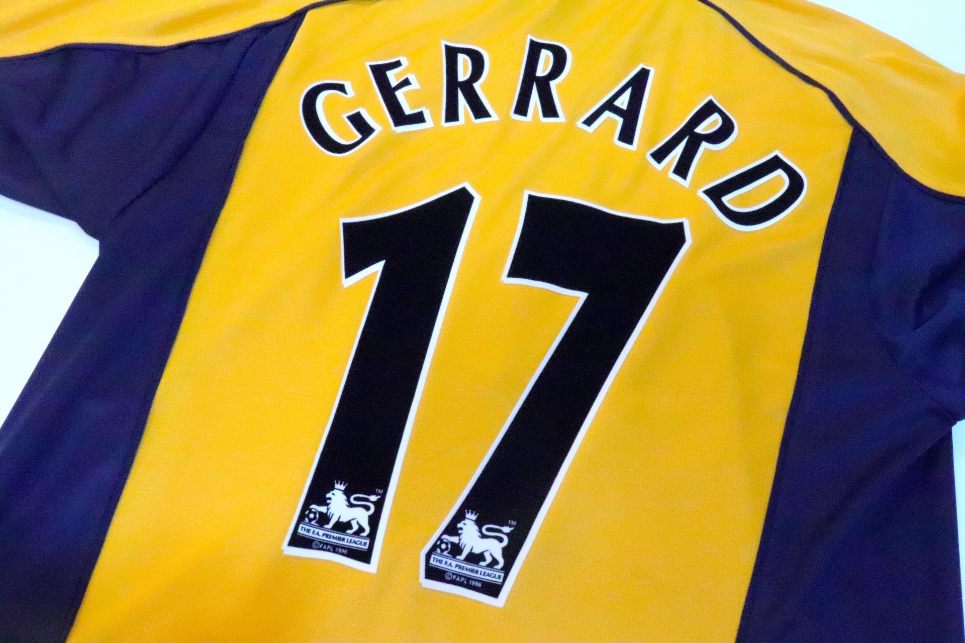 2000-2001 Liverpool Away S/S #17 Gerrard - M