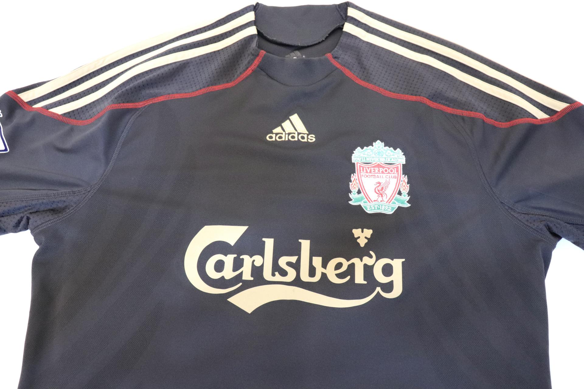 2009-2010 Liverpool Away S/S #8 Gerrard - M