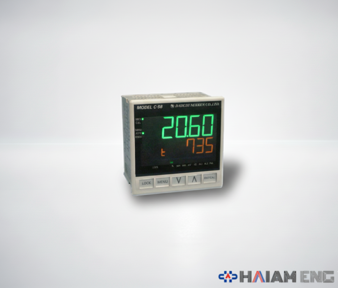 DAIICHI NEKKEN C-58 지르코니아 산소 센서 컨트롤 유닛 RS-485 Modbus