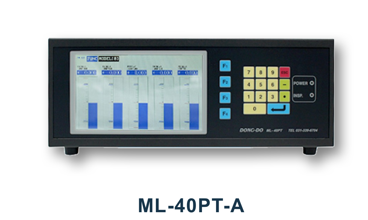 ML-40PT-A 멀티채널 에어 게이지 인디케이터 전면 제품 이미지
