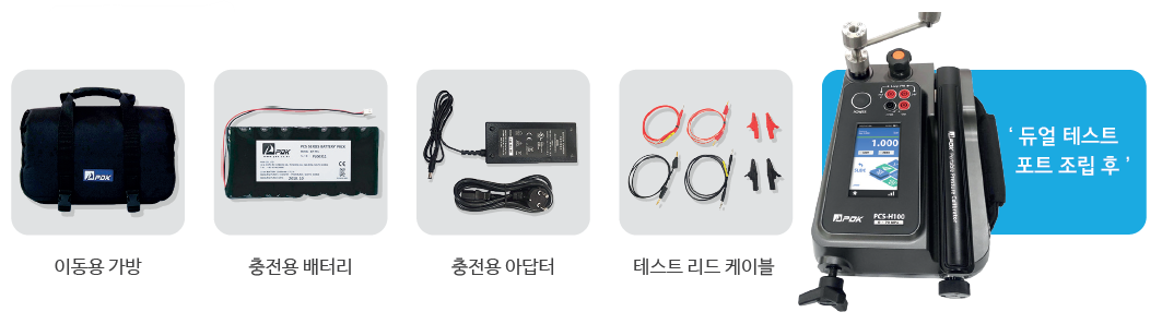 PCS-H100 기본 구성품