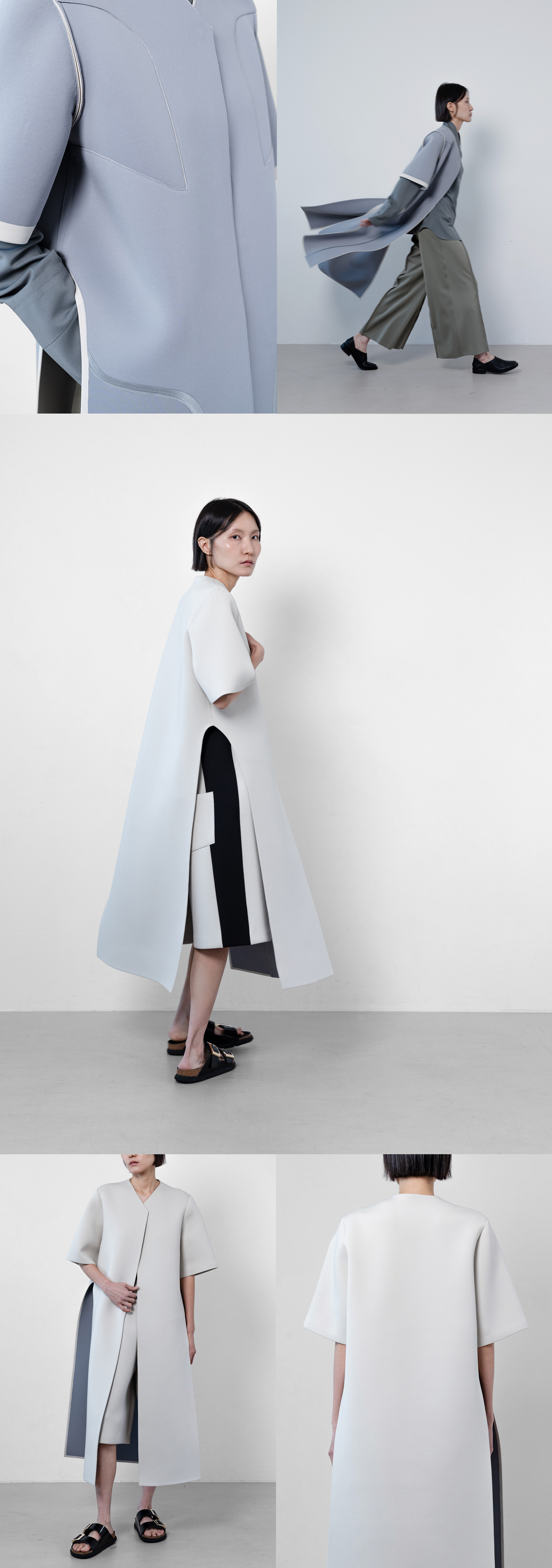 [ORDDER BASE] Po - Coat_Beige & Grey