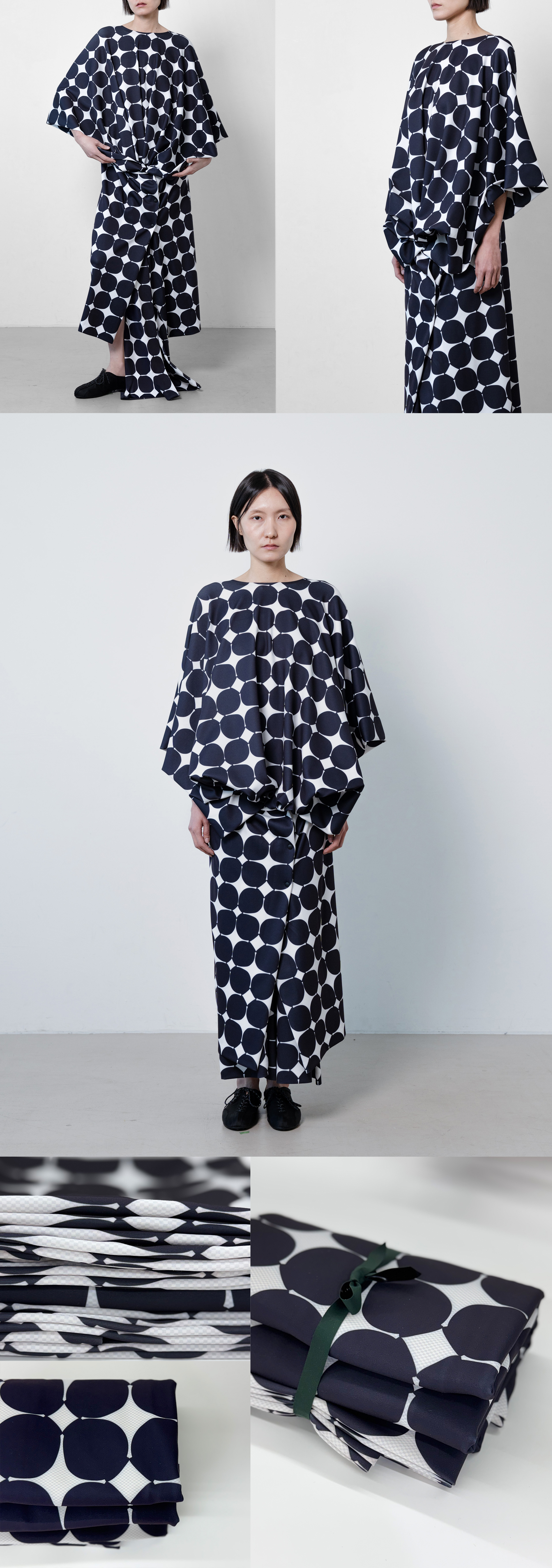 [ORDER BASE] Moon Jar robe: huge scale dress / classic timeless wear
