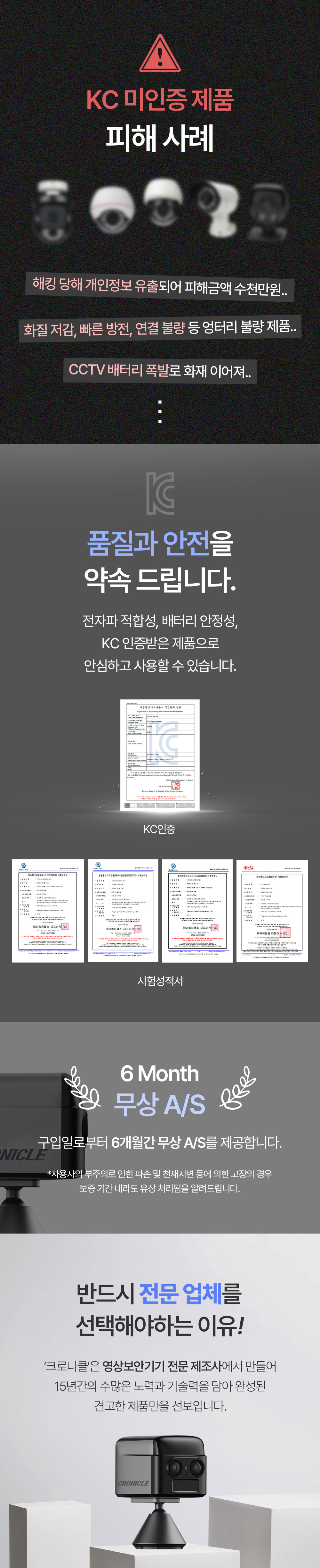 크로니클 듀얼렌즈 무선 현관 CCTV 실시간 홈캠 (사각지대 헌터)