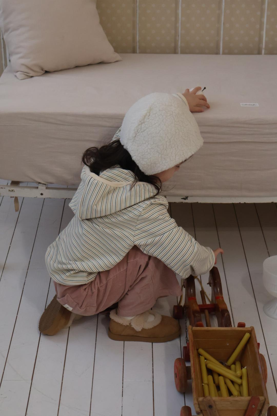 소프트 레이어 후드 - 버터, 네이비