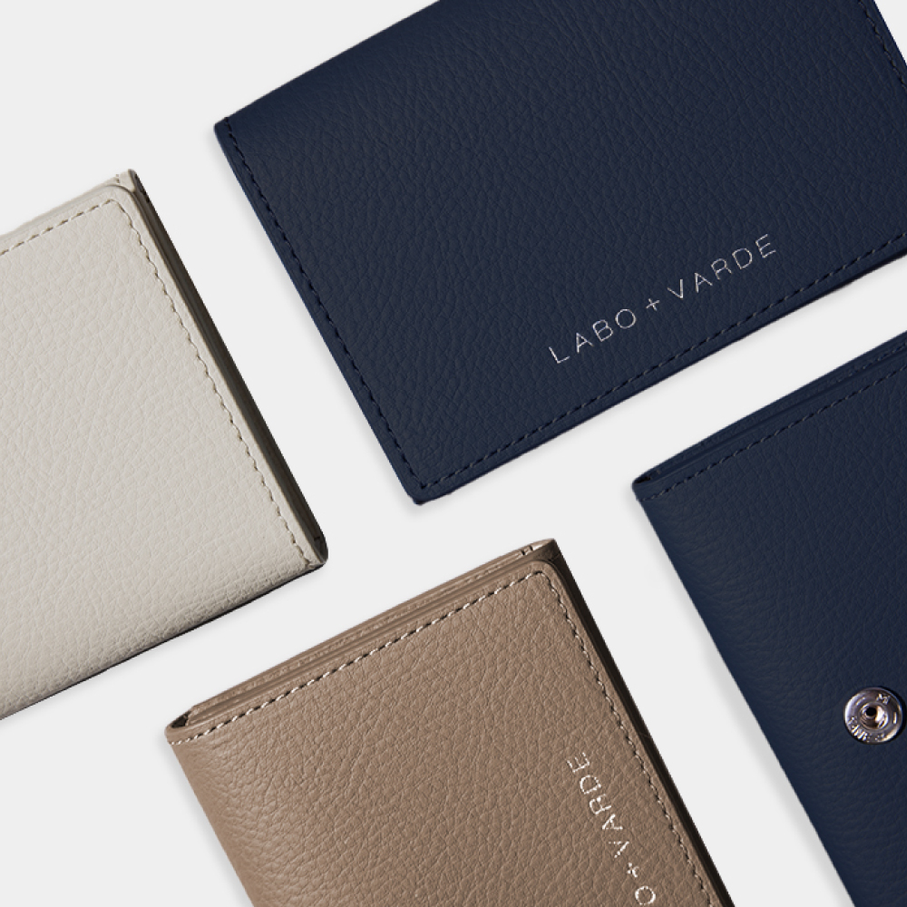 가죽 명함지갑 주문제작 – 기업 로고부터 개인 이니셜까지 맞춤 각인 가능! : 라보바르데 LABOVARDE
