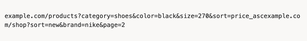 URL파라미터 예시