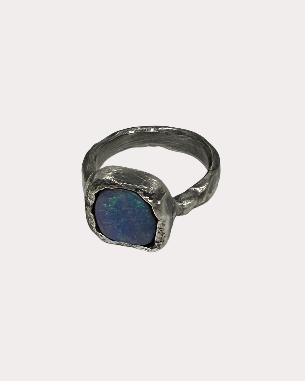 Typical Foundation / Boulder Opal Ring