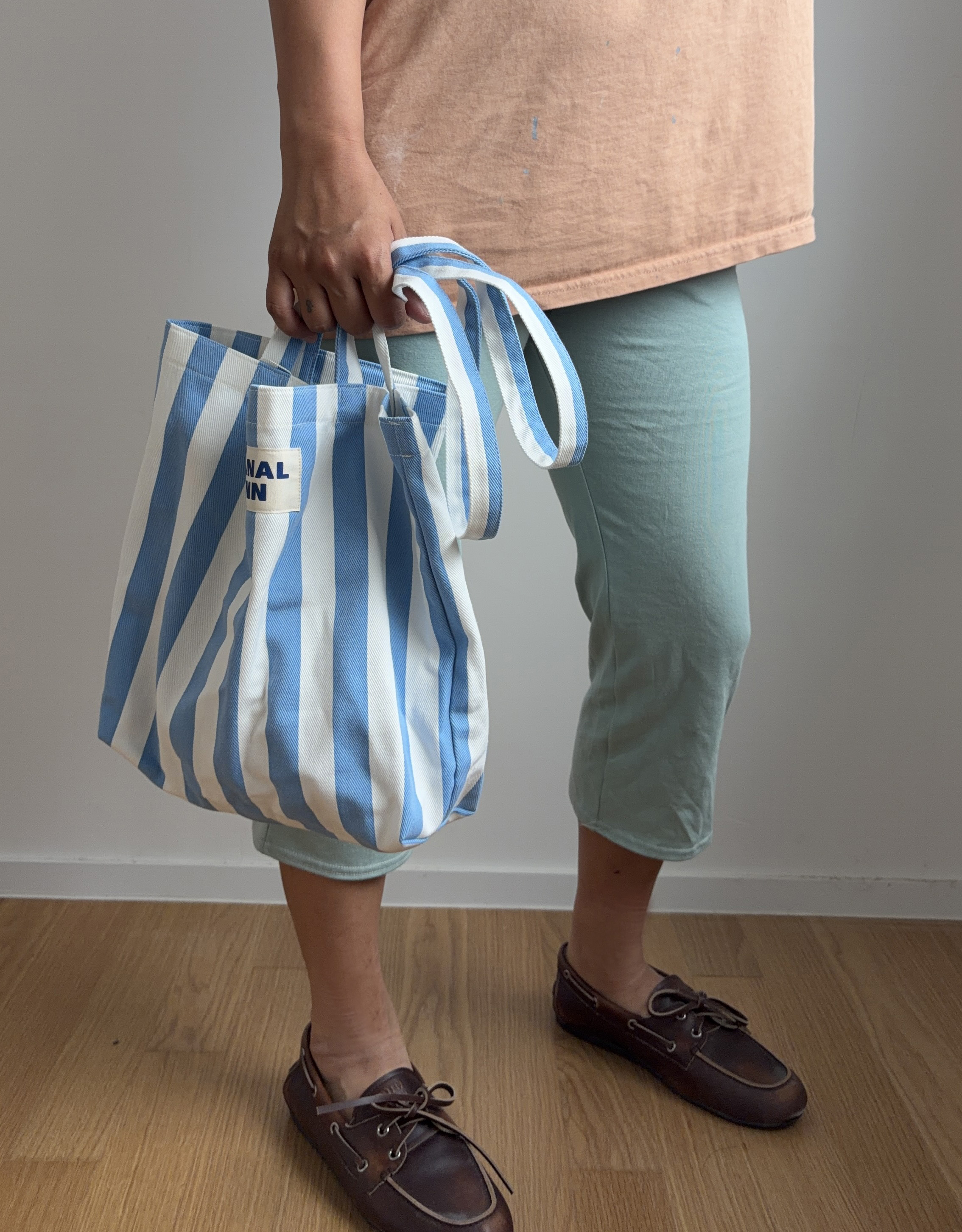 middle bag_summer blue