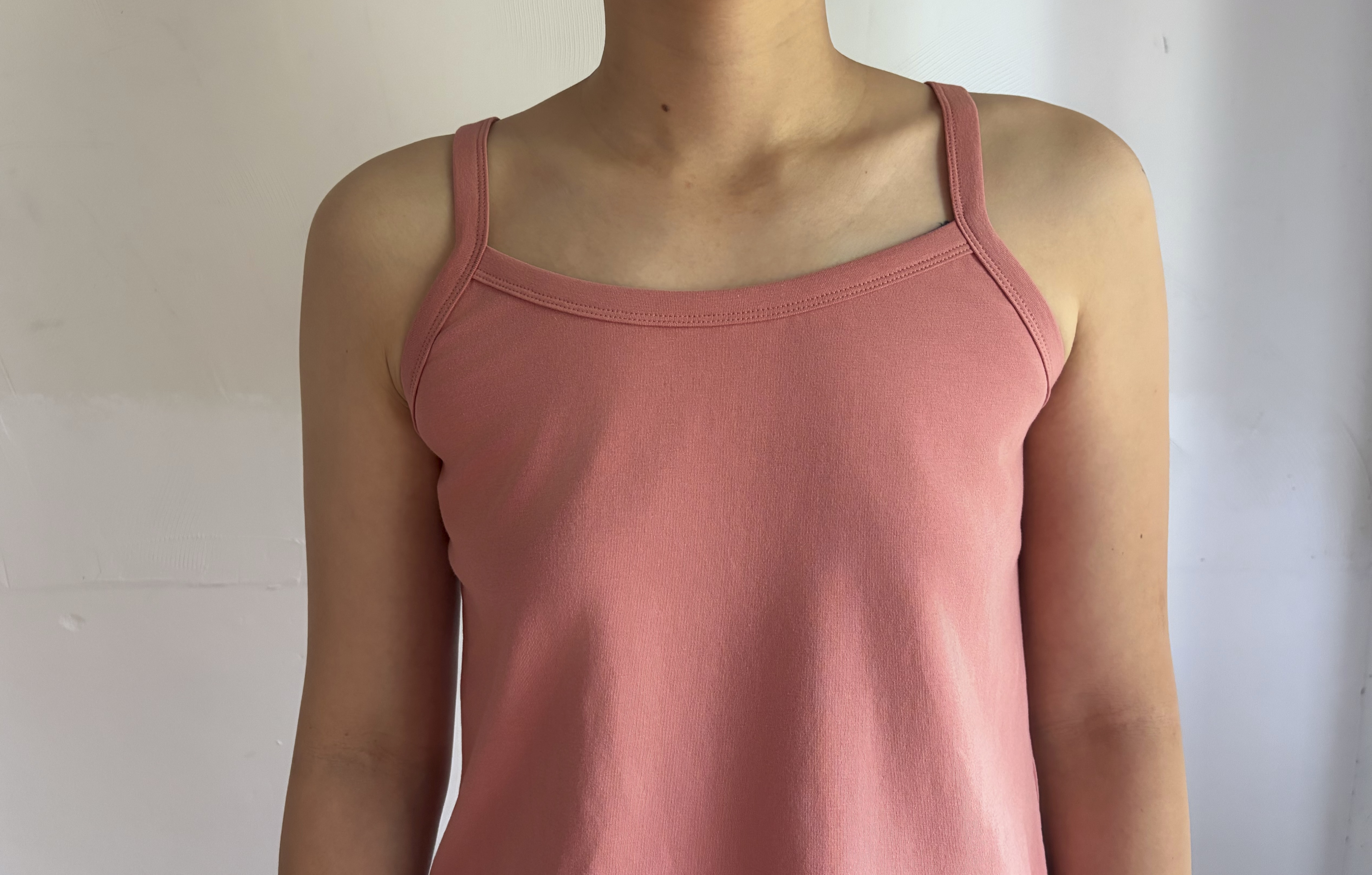 summer tank top_apricot