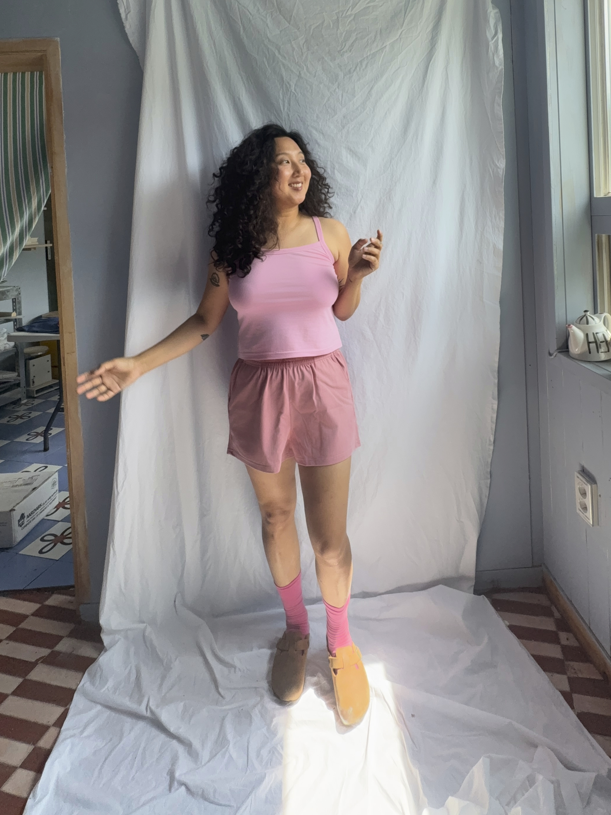 summer tank top_bubblegum