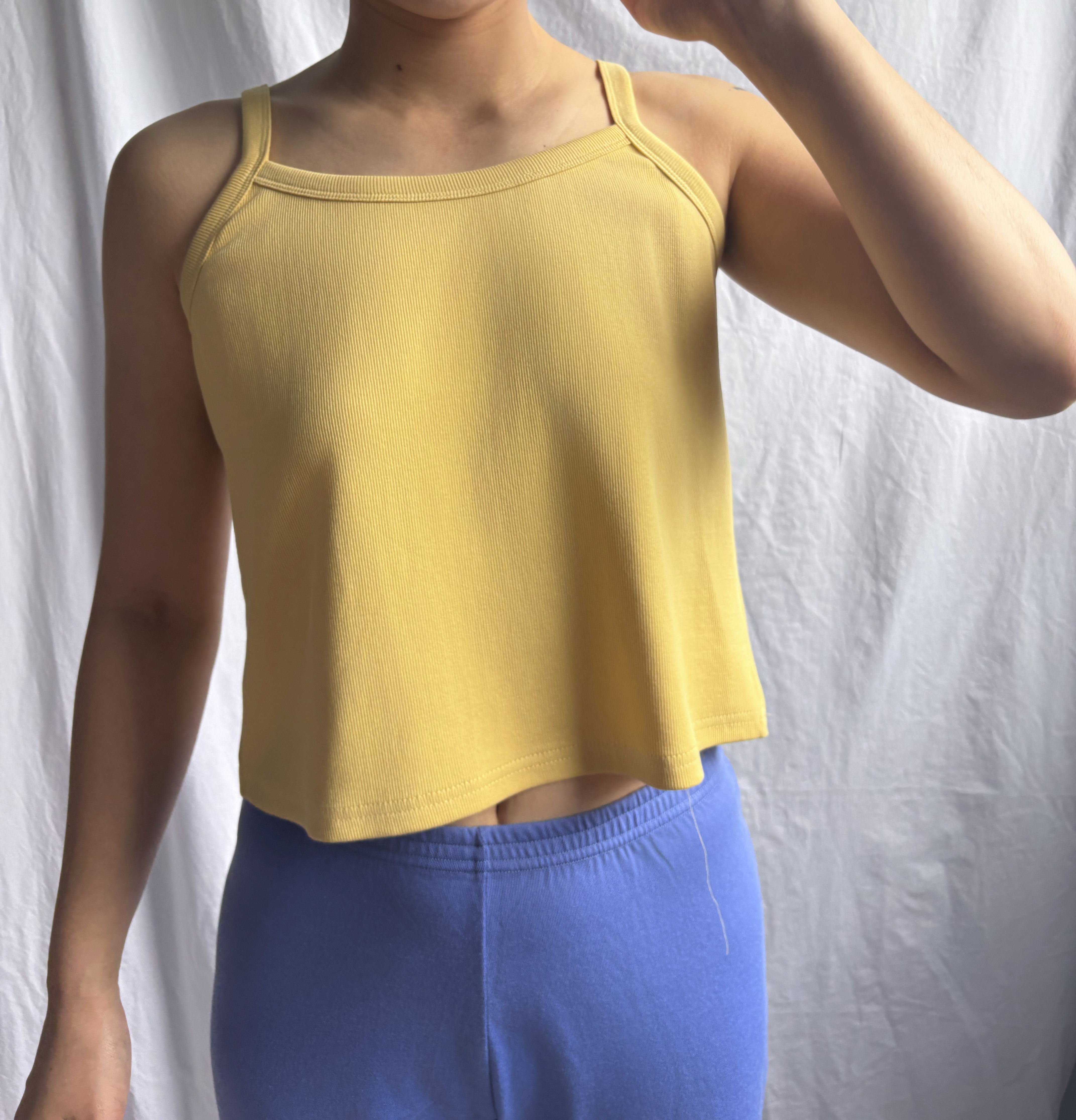 summer tank top_lemon
