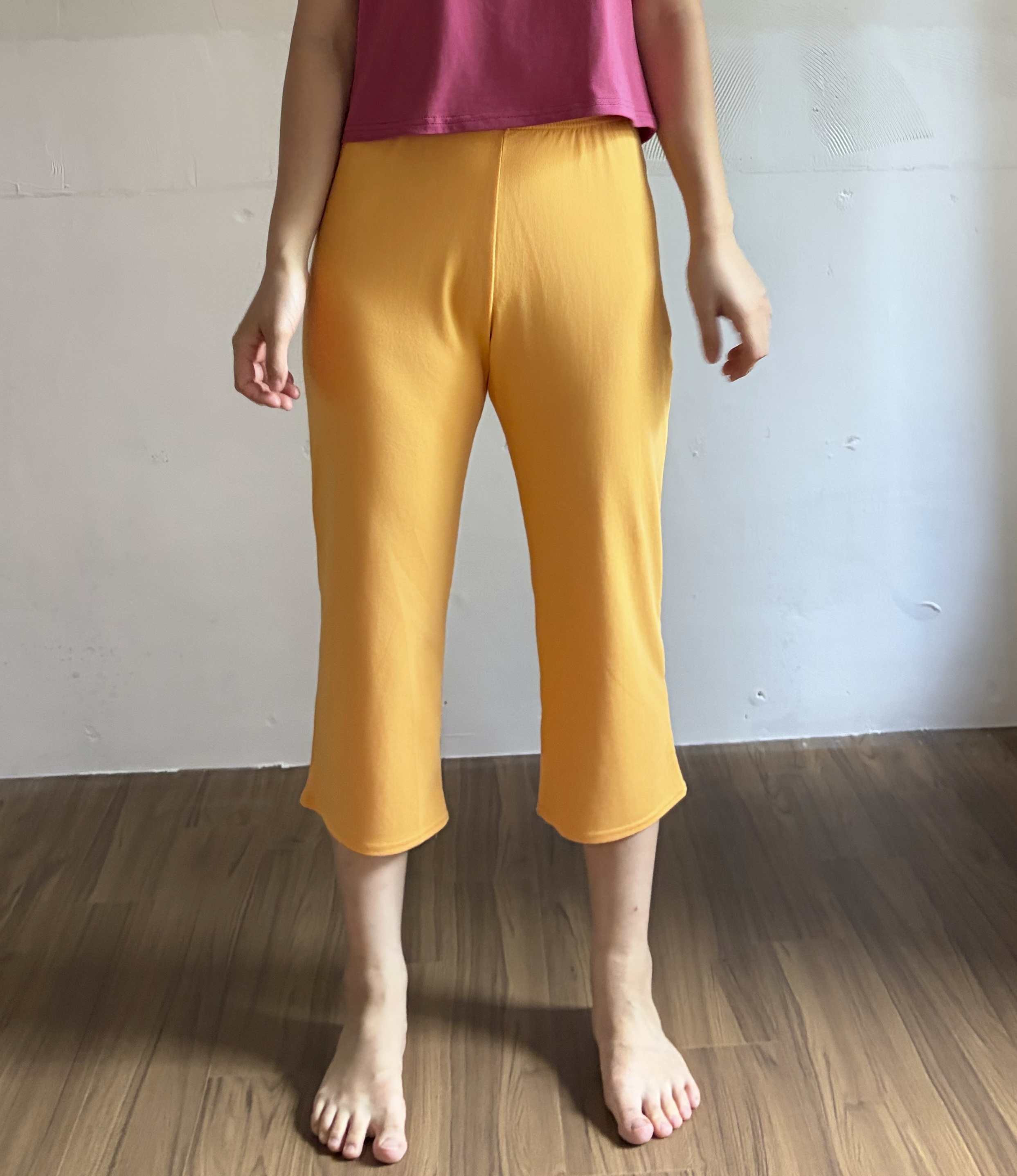 Color Capris_fresh orange