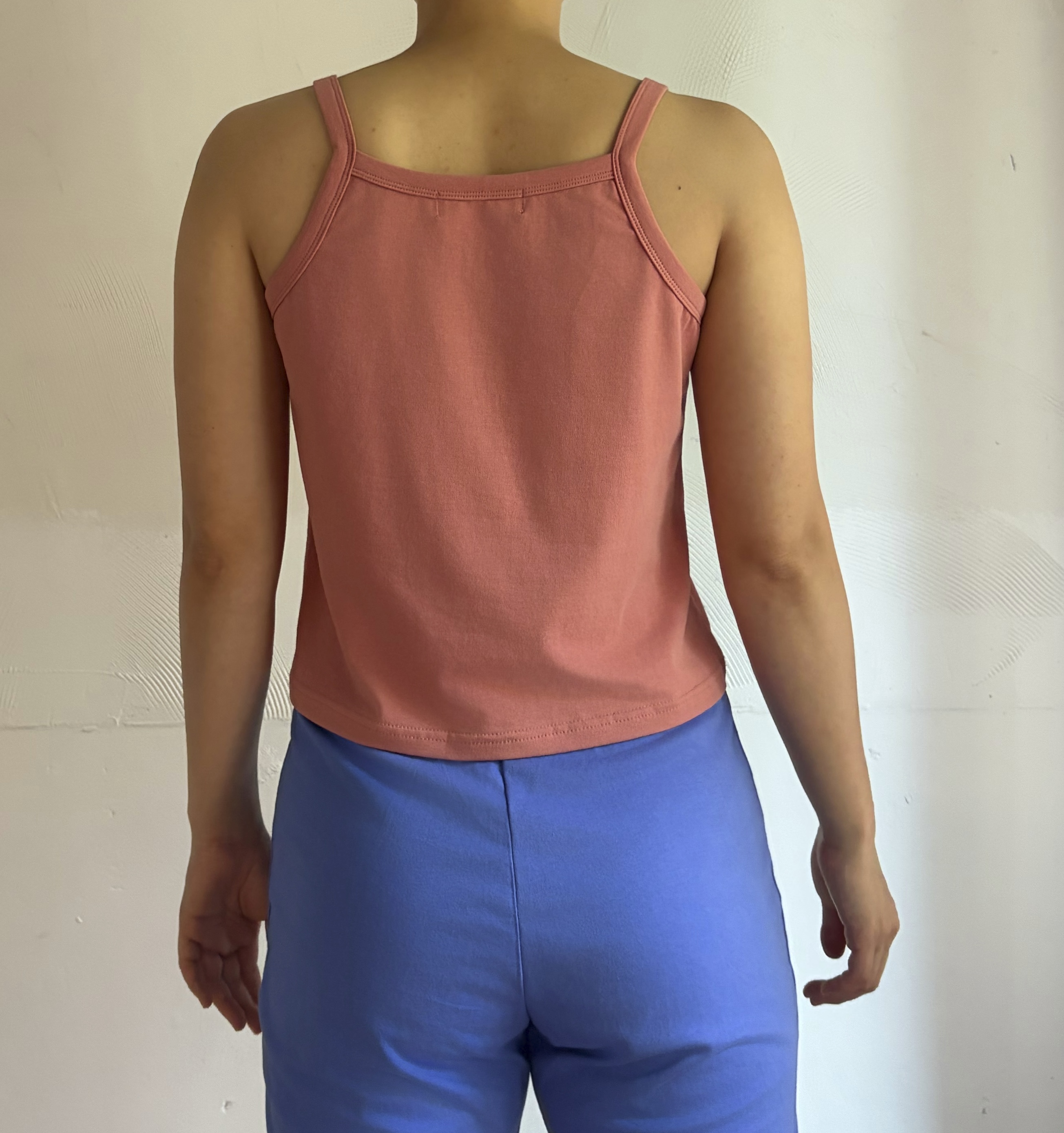 summer tank top_apricot