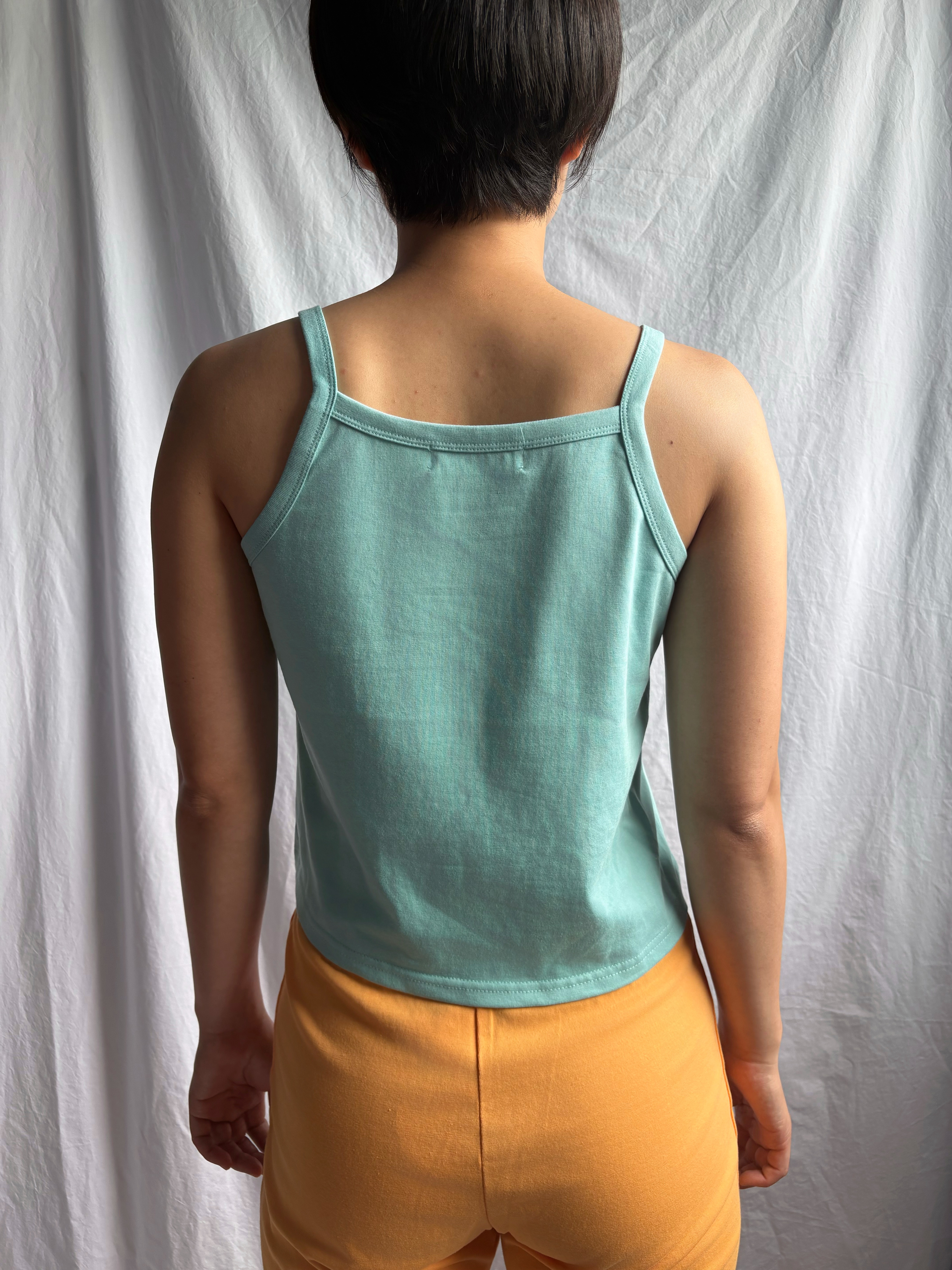 summer tank top_fresh mint