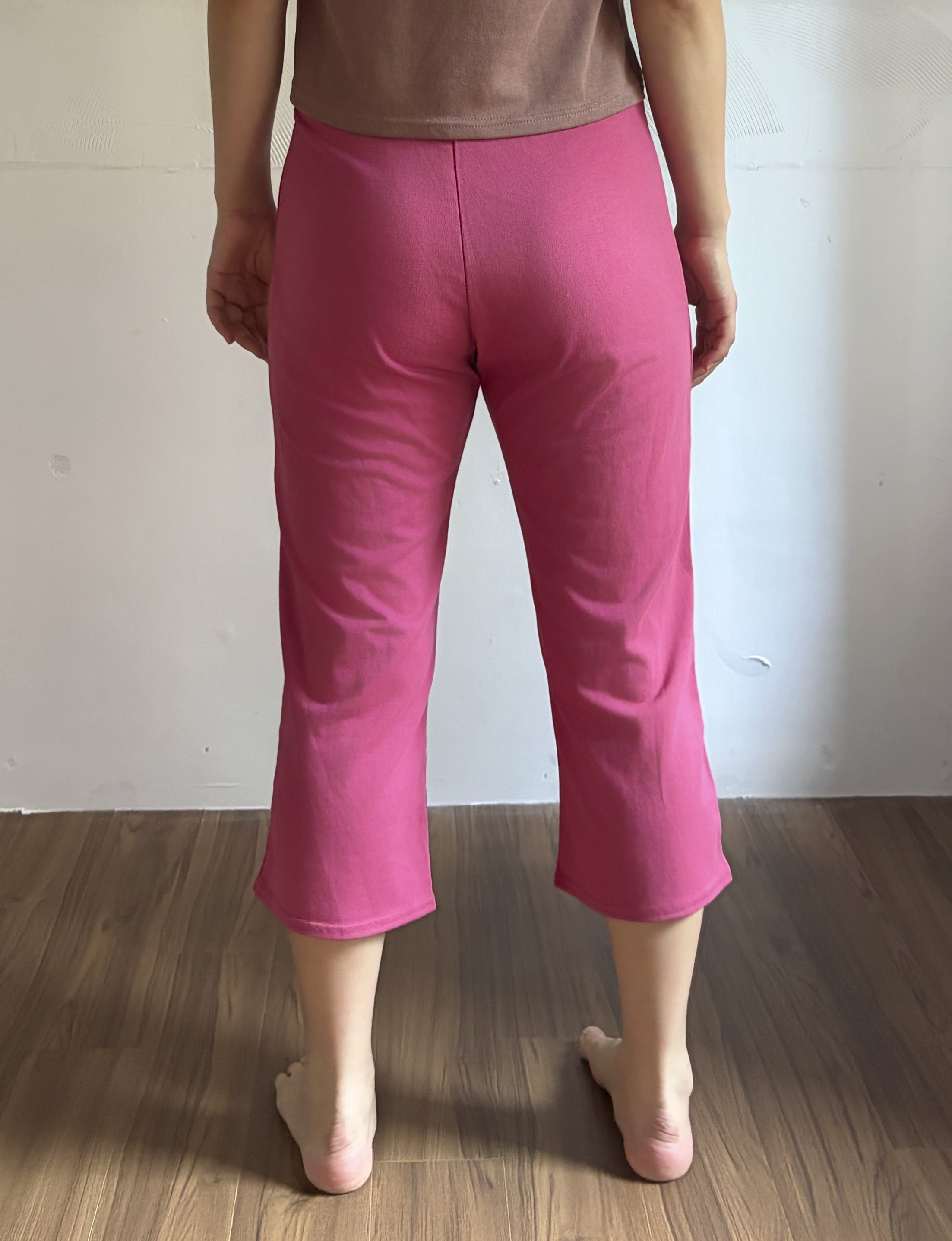Color Capris_raspberry