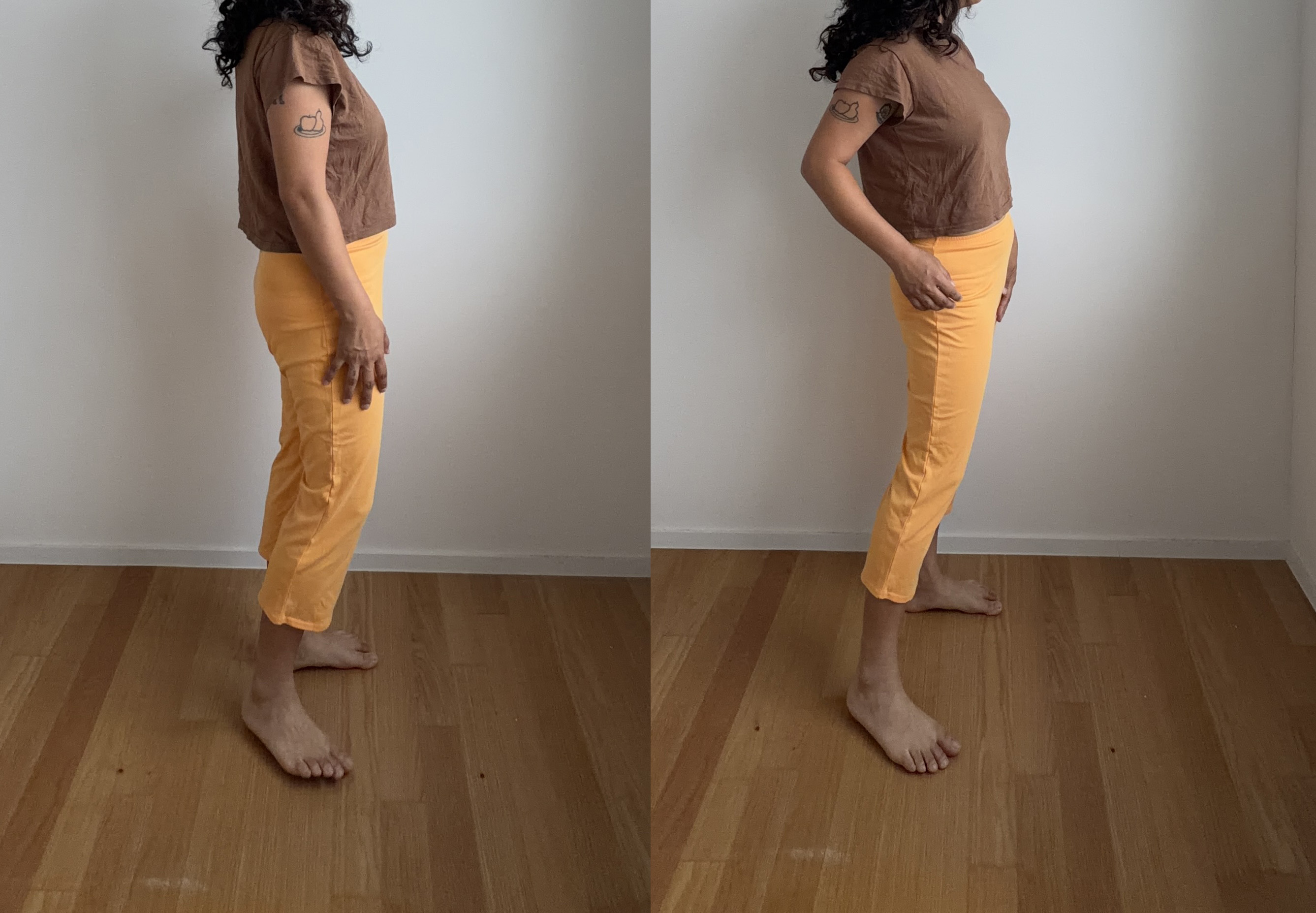 Color Capris_fresh orange