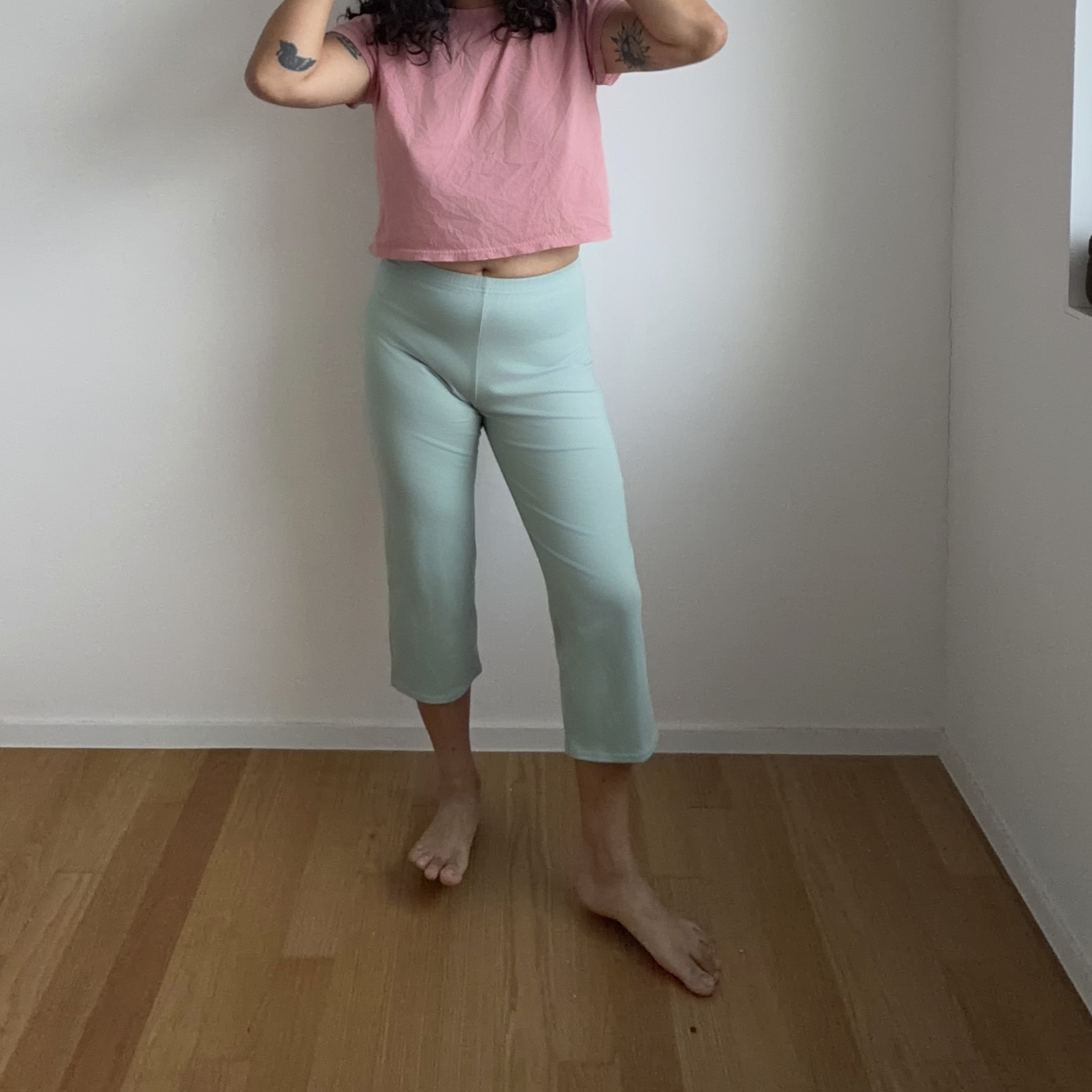 Color Capris_icy mint