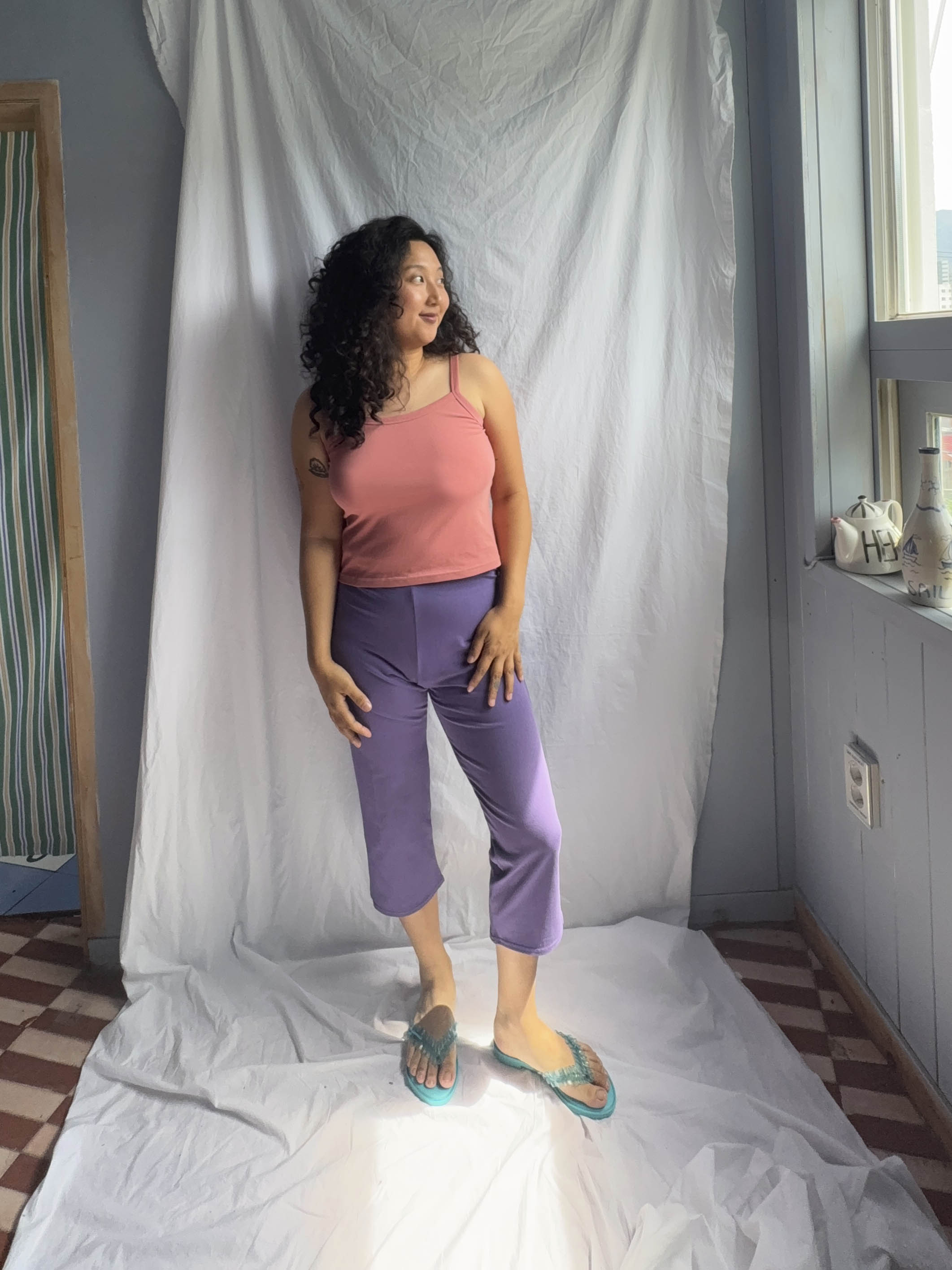 Color Capris_lavender night