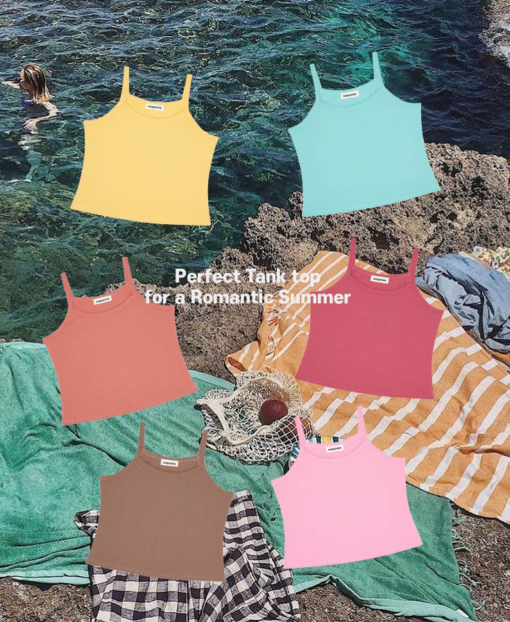 summer tank top_cocoa