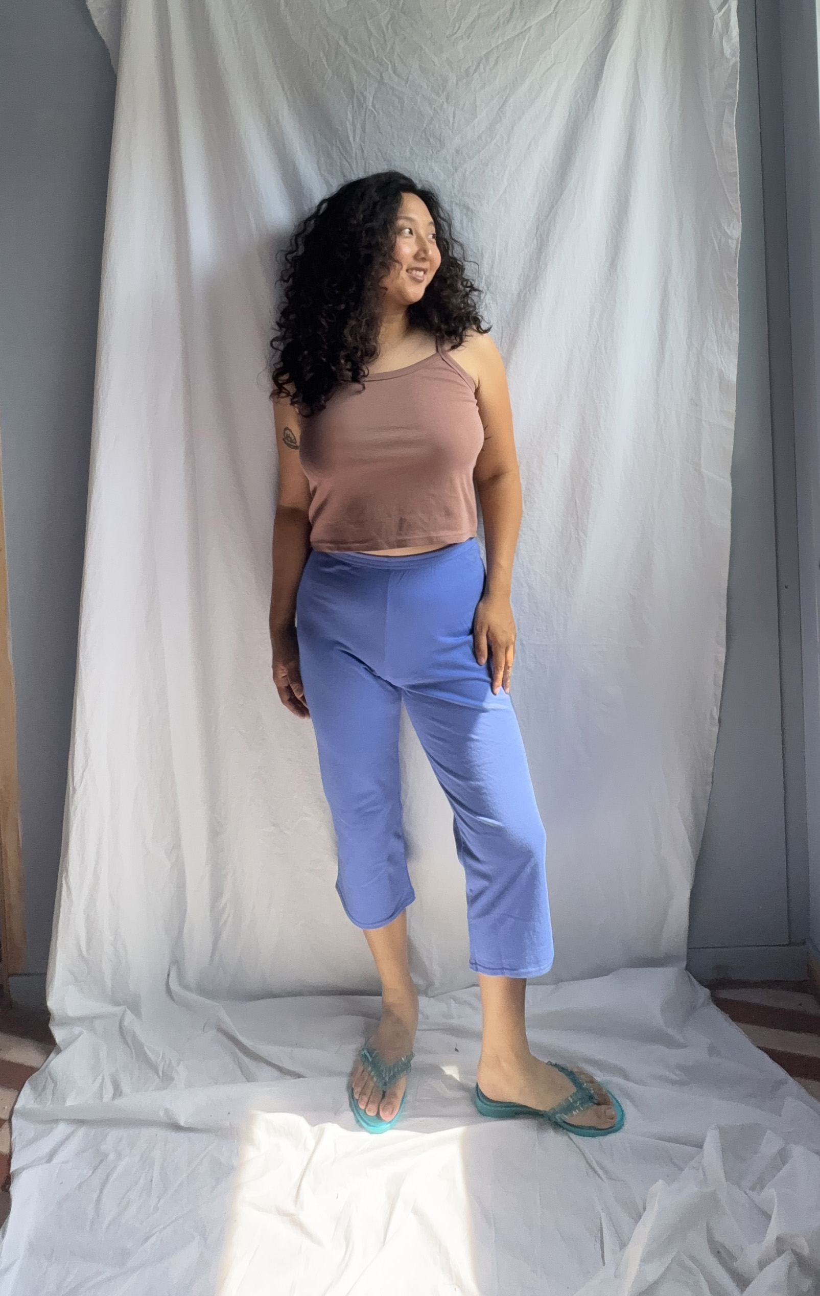 Color Capris_pacific blue